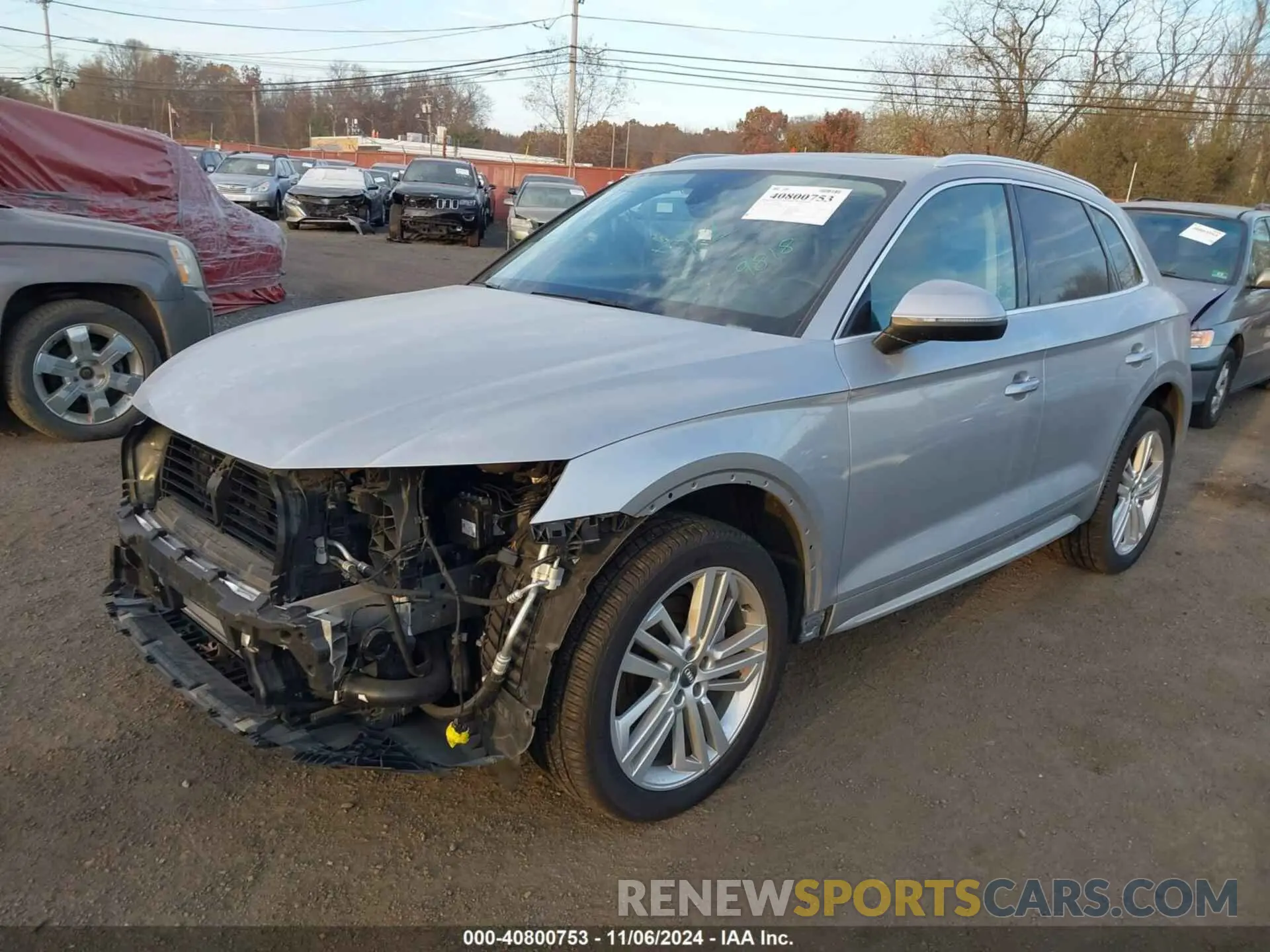 20 Photograph of a damaged car WA1BNAFY3L2059818 AUDI Q5 2020