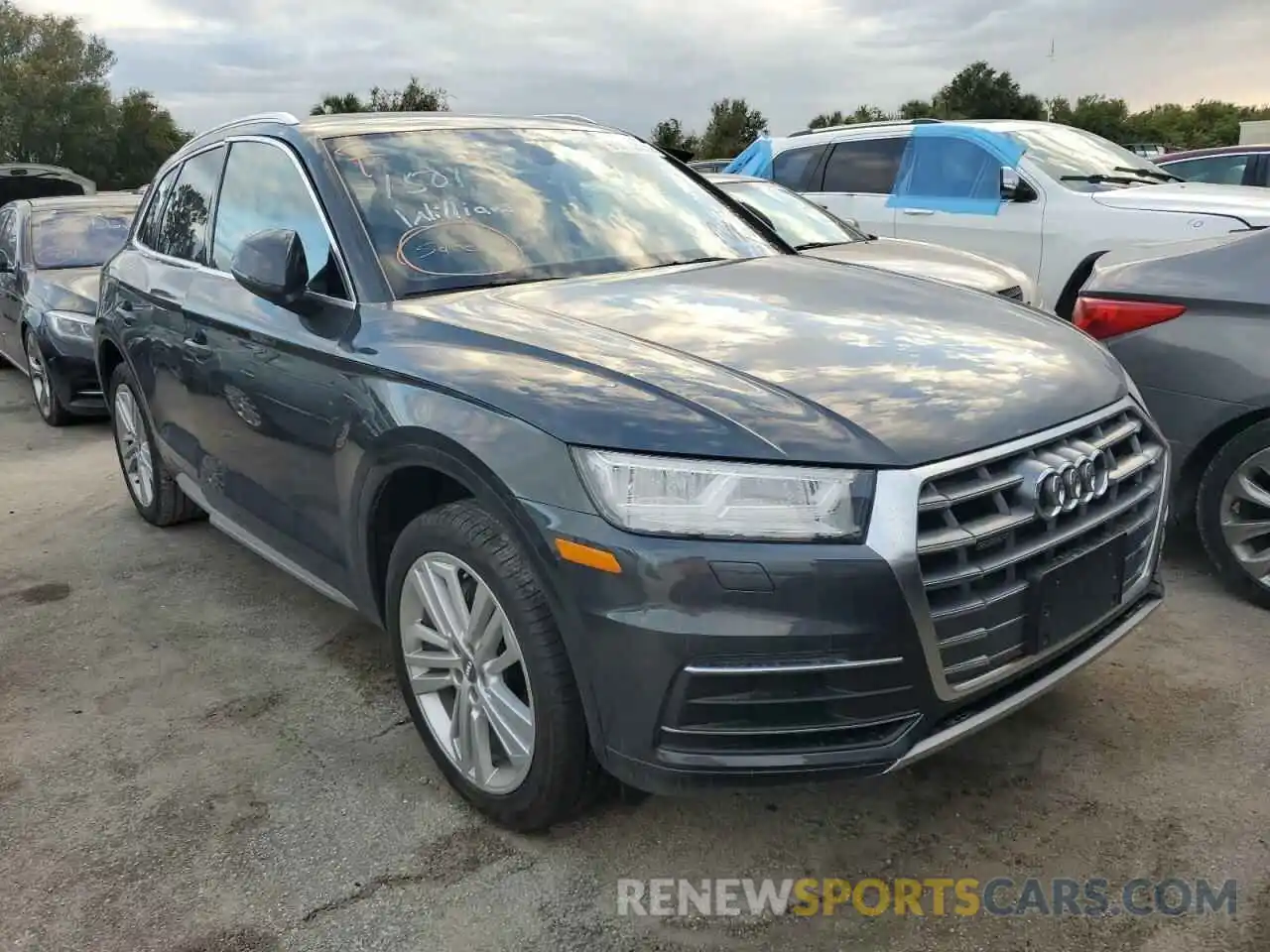 1 Photograph of a damaged car WA1BNAFY3L2075243 AUDI Q5 2020