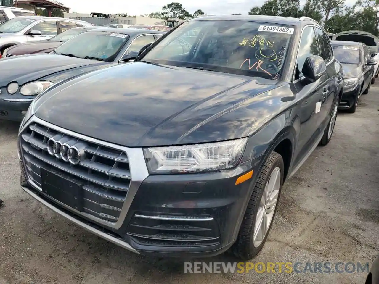 2 Photograph of a damaged car WA1BNAFY3L2075243 AUDI Q5 2020