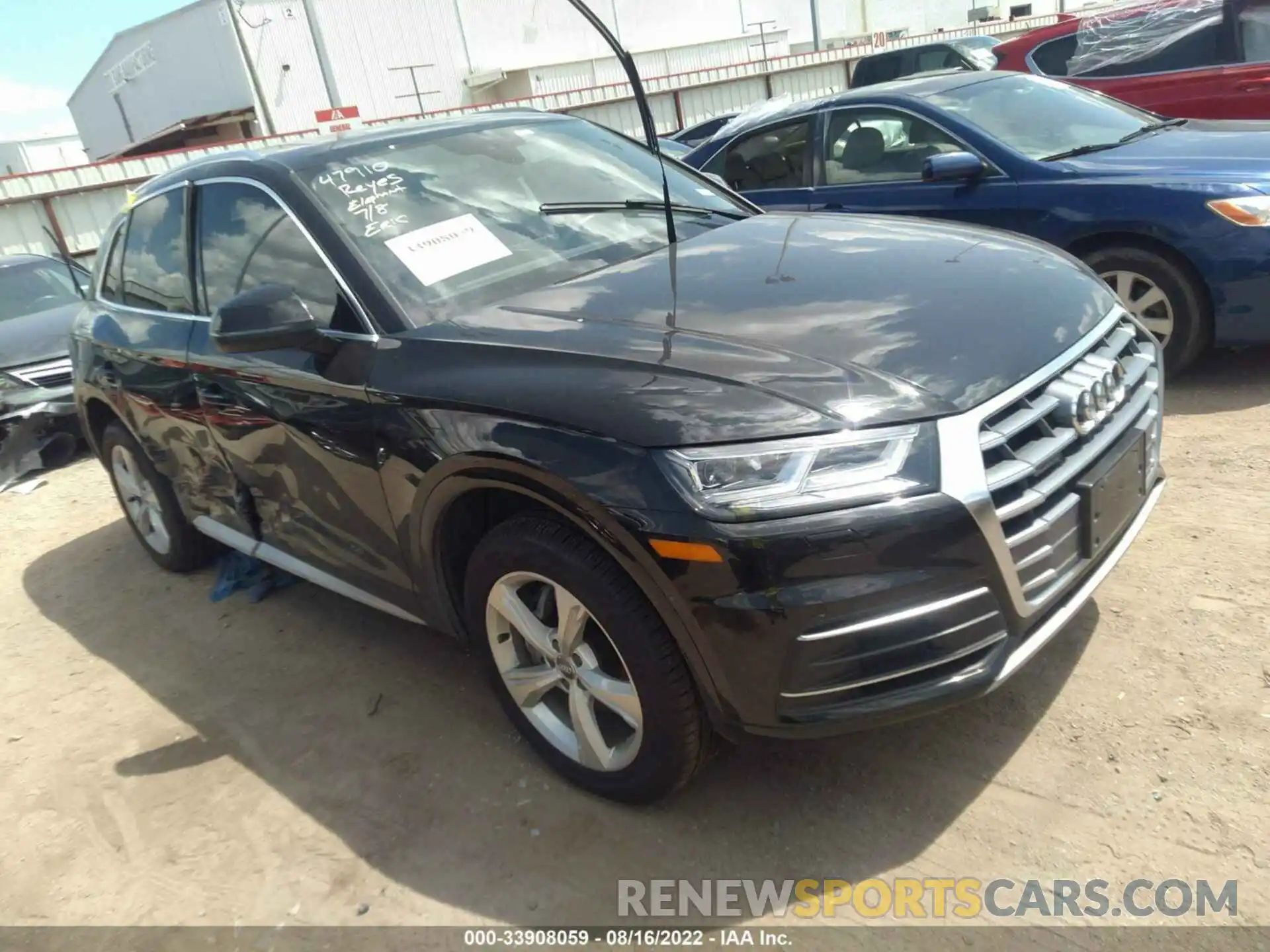 1 Photograph of a damaged car WA1BNAFY3L2082287 AUDI Q5 2020