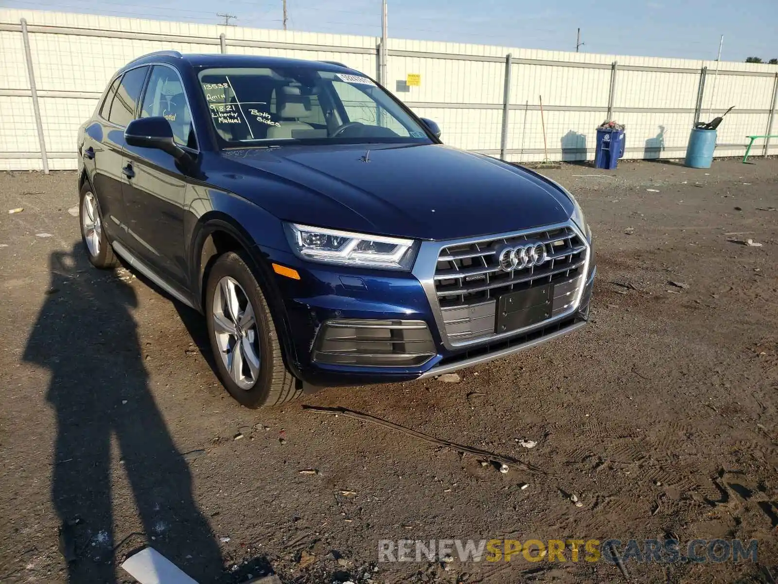 1 Photograph of a damaged car WA1BNAFY3L2103154 AUDI Q5 2020