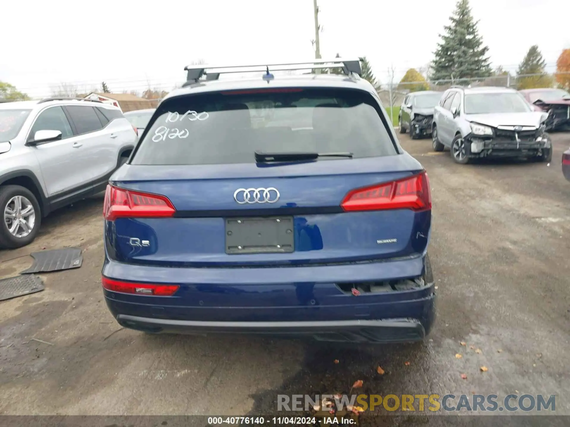 16 Photograph of a damaged car WA1BNAFY4L2008120 AUDI Q5 2020
