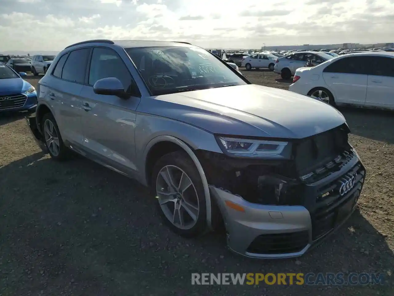 1 Photograph of a damaged car WA1BNAFY4L2065384 AUDI Q5 2020