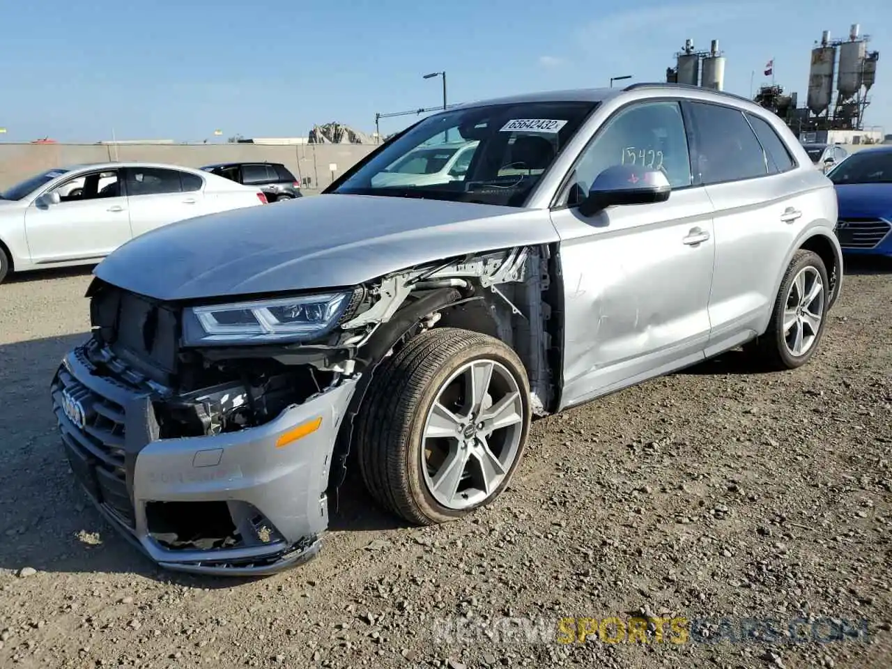 2 Photograph of a damaged car WA1BNAFY4L2065384 AUDI Q5 2020