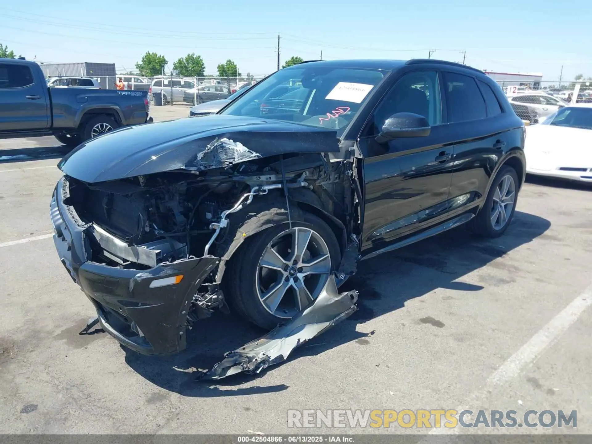 2 Photograph of a damaged car WA1BNAFY4L2093573 AUDI Q5 2020