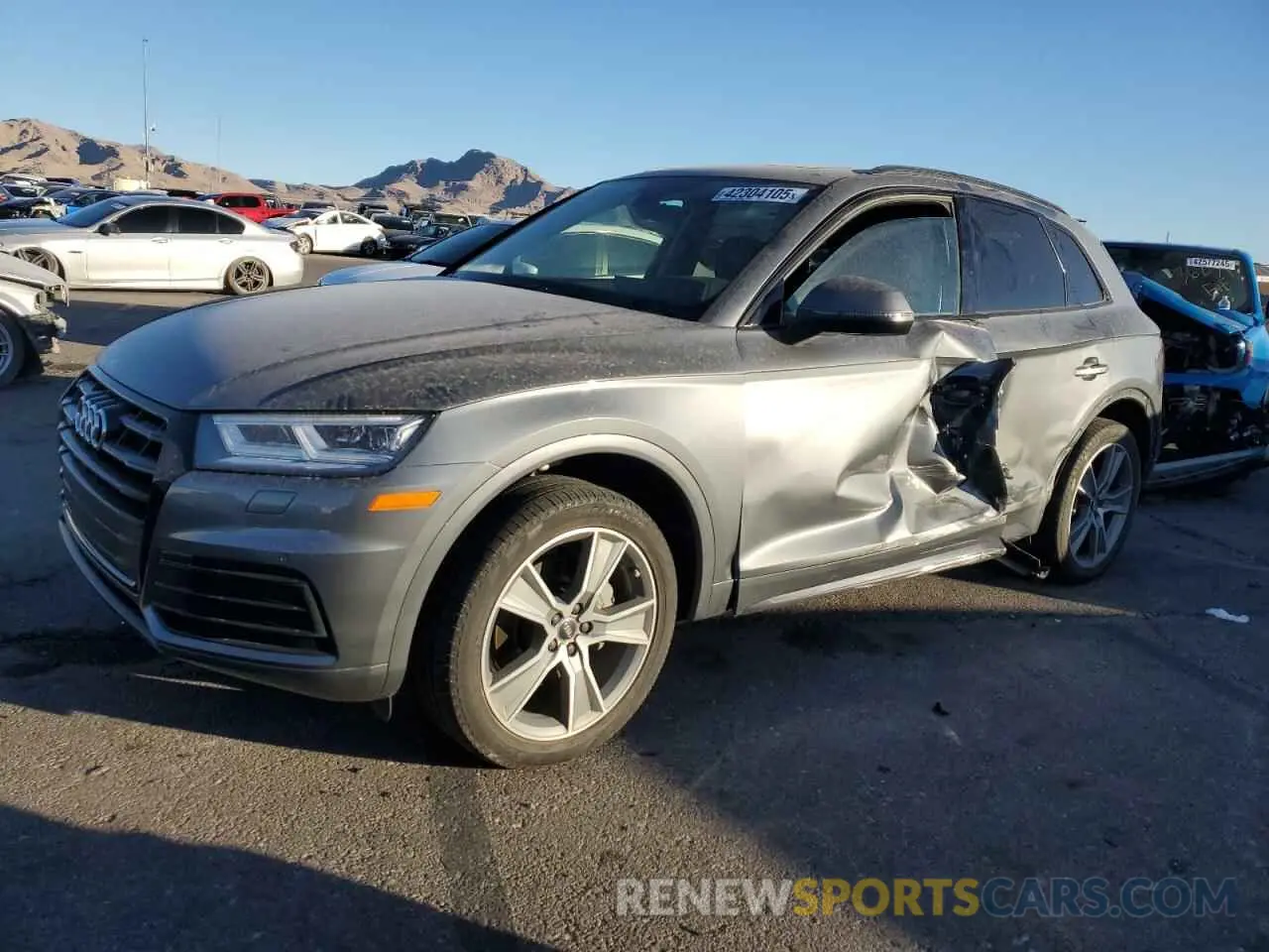 1 Photograph of a damaged car WA1BNAFY5L2024035 AUDI Q5 2020