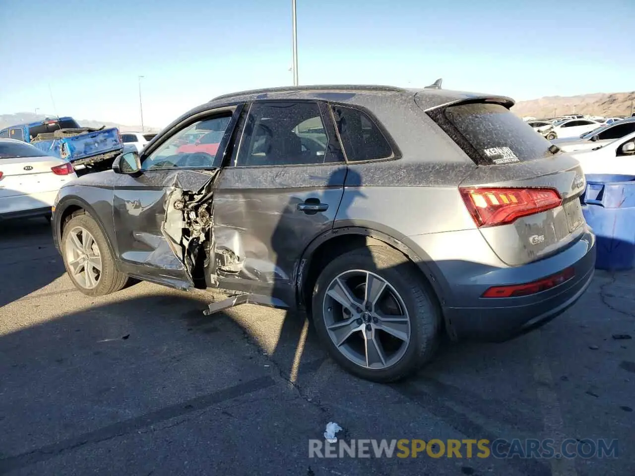2 Photograph of a damaged car WA1BNAFY5L2024035 AUDI Q5 2020