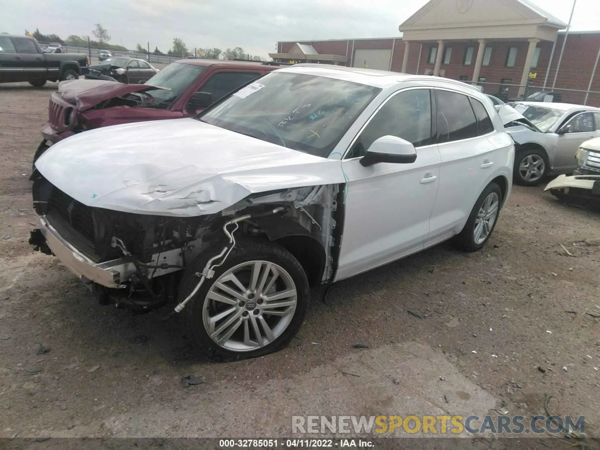 2 Photograph of a damaged car WA1BNAFY5L2024178 AUDI Q5 2020