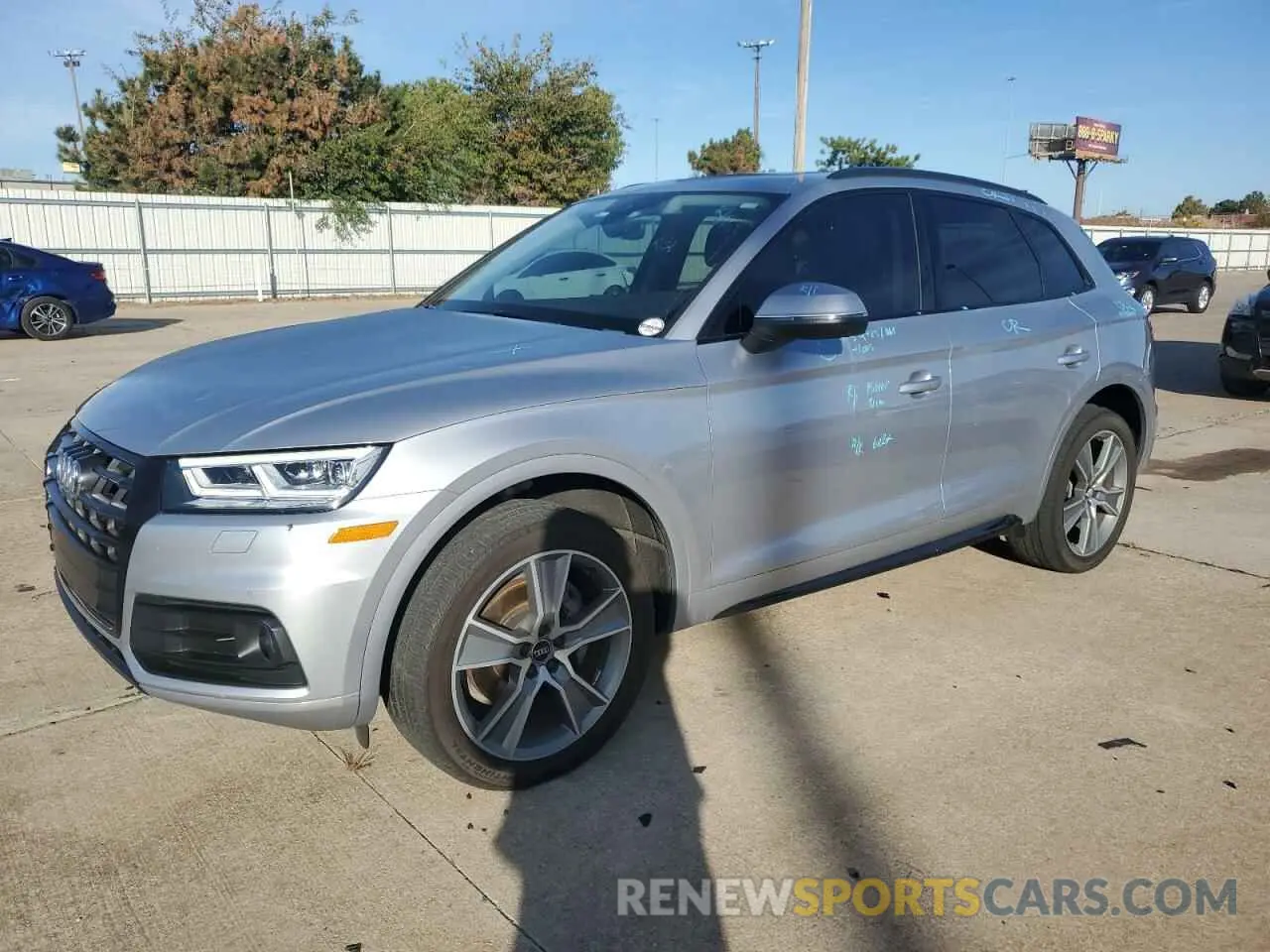 1 Photograph of a damaged car WA1BNAFY5L2049159 AUDI Q5 2020