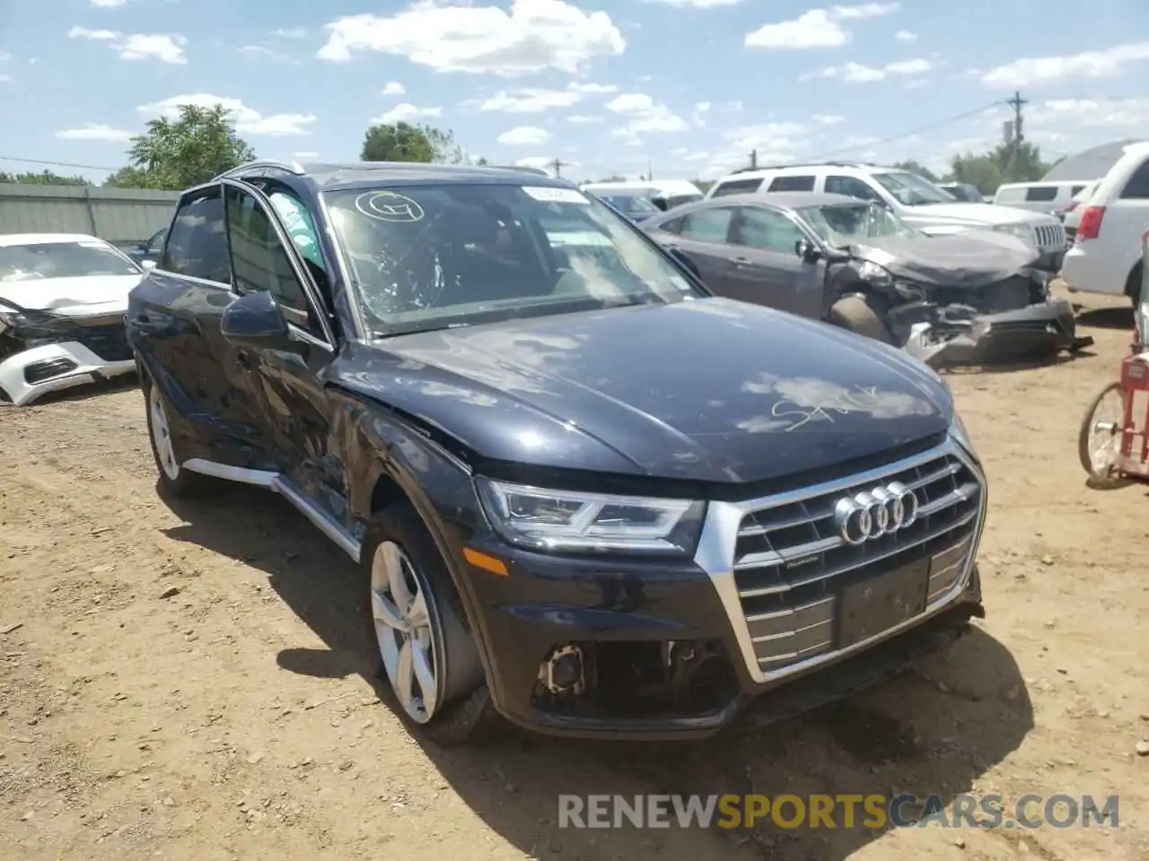 1 Photograph of a damaged car WA1BNAFY5L2092271 AUDI Q5 2020