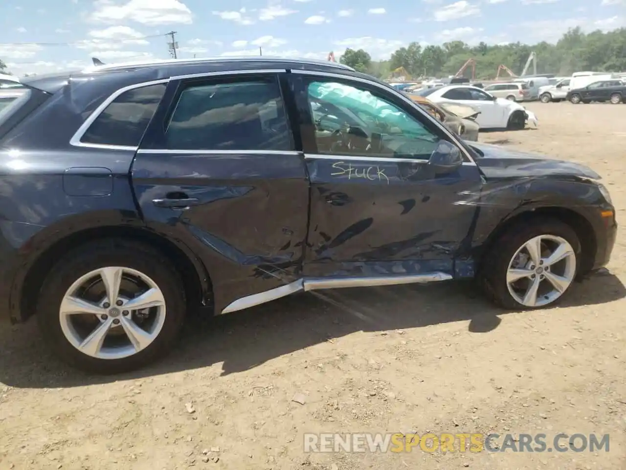 9 Photograph of a damaged car WA1BNAFY5L2092271 AUDI Q5 2020