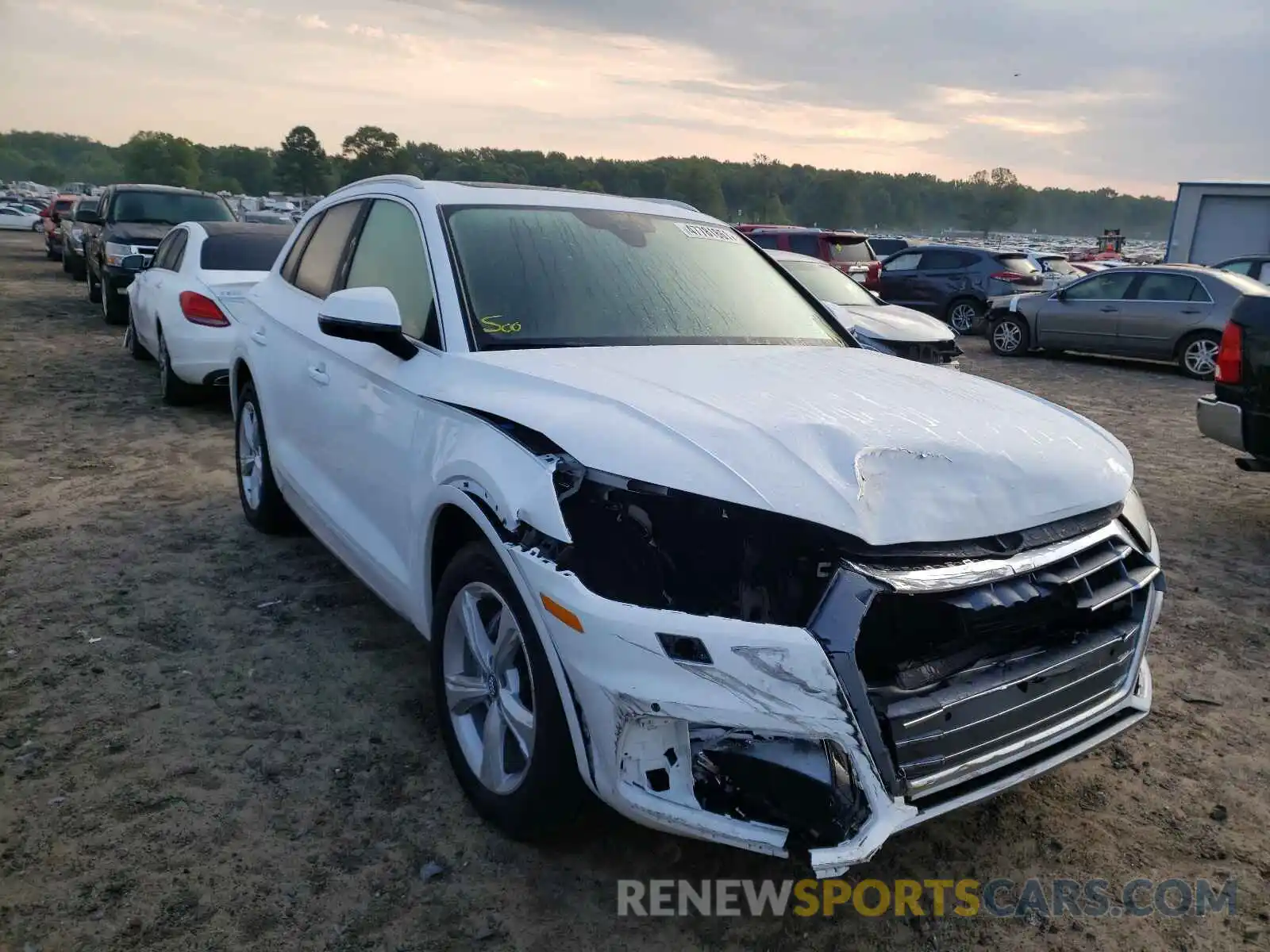 1 Photograph of a damaged car WA1BNAFY5L2092626 AUDI Q5 2020