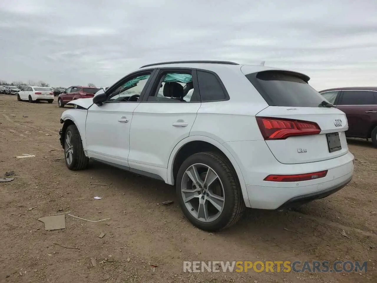 2 Photograph of a damaged car WA1BNAFY6L2050076 AUDI Q5 2020