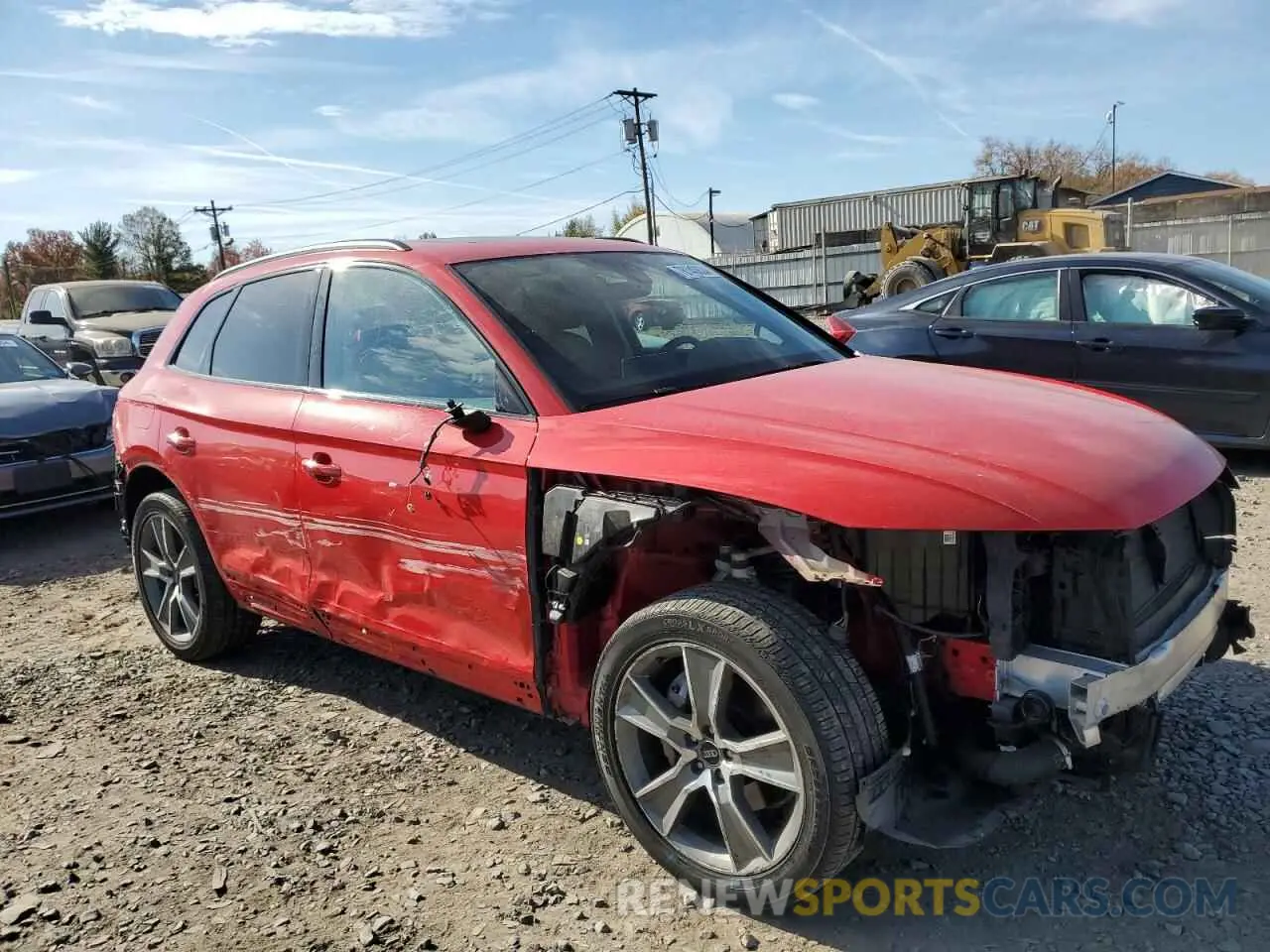 4 Photograph of a damaged car WA1BNAFY6L2089671 AUDI Q5 2020