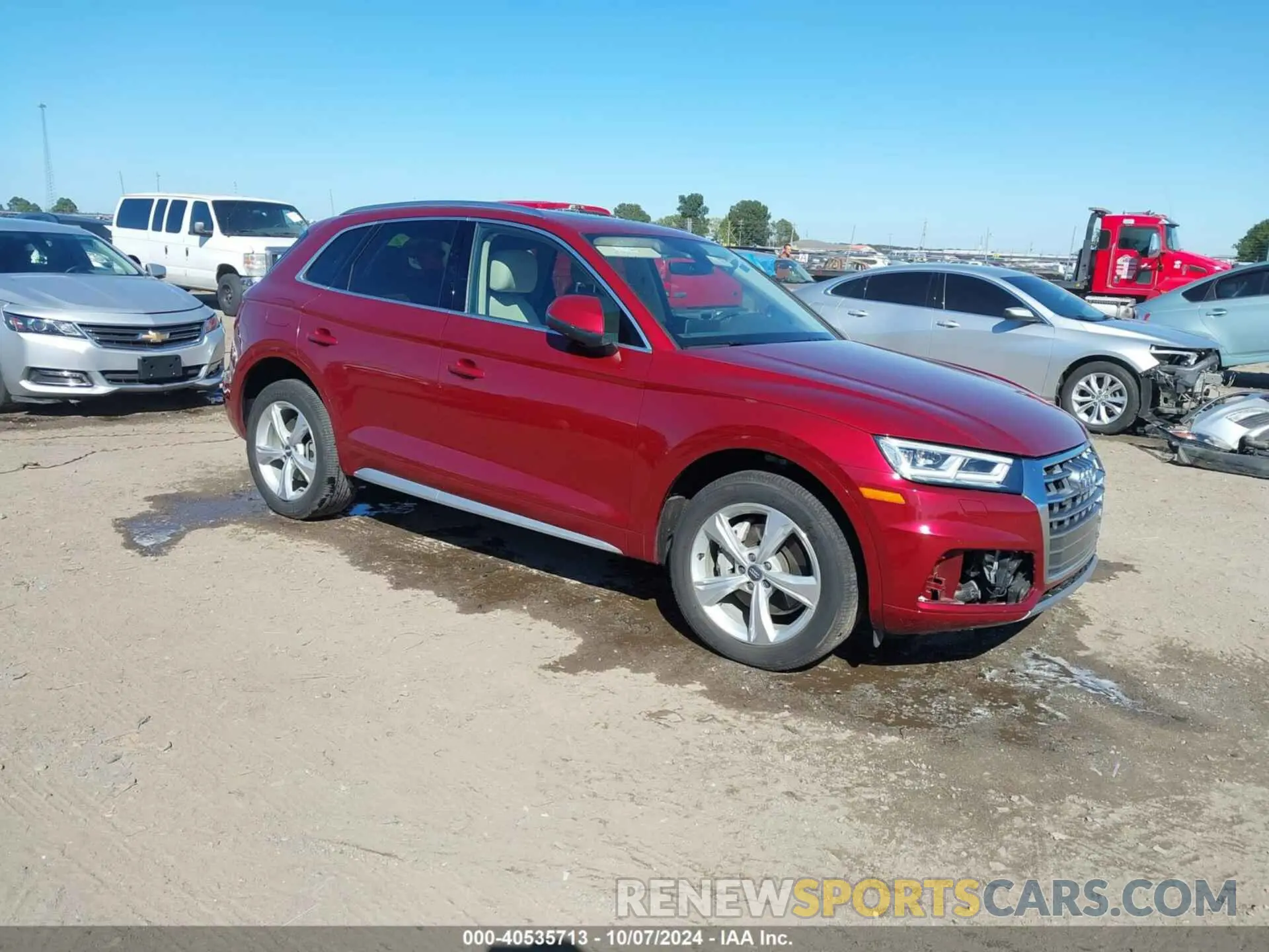 1 Photograph of a damaged car WA1BNAFY7L2025882 AUDI Q5 2020
