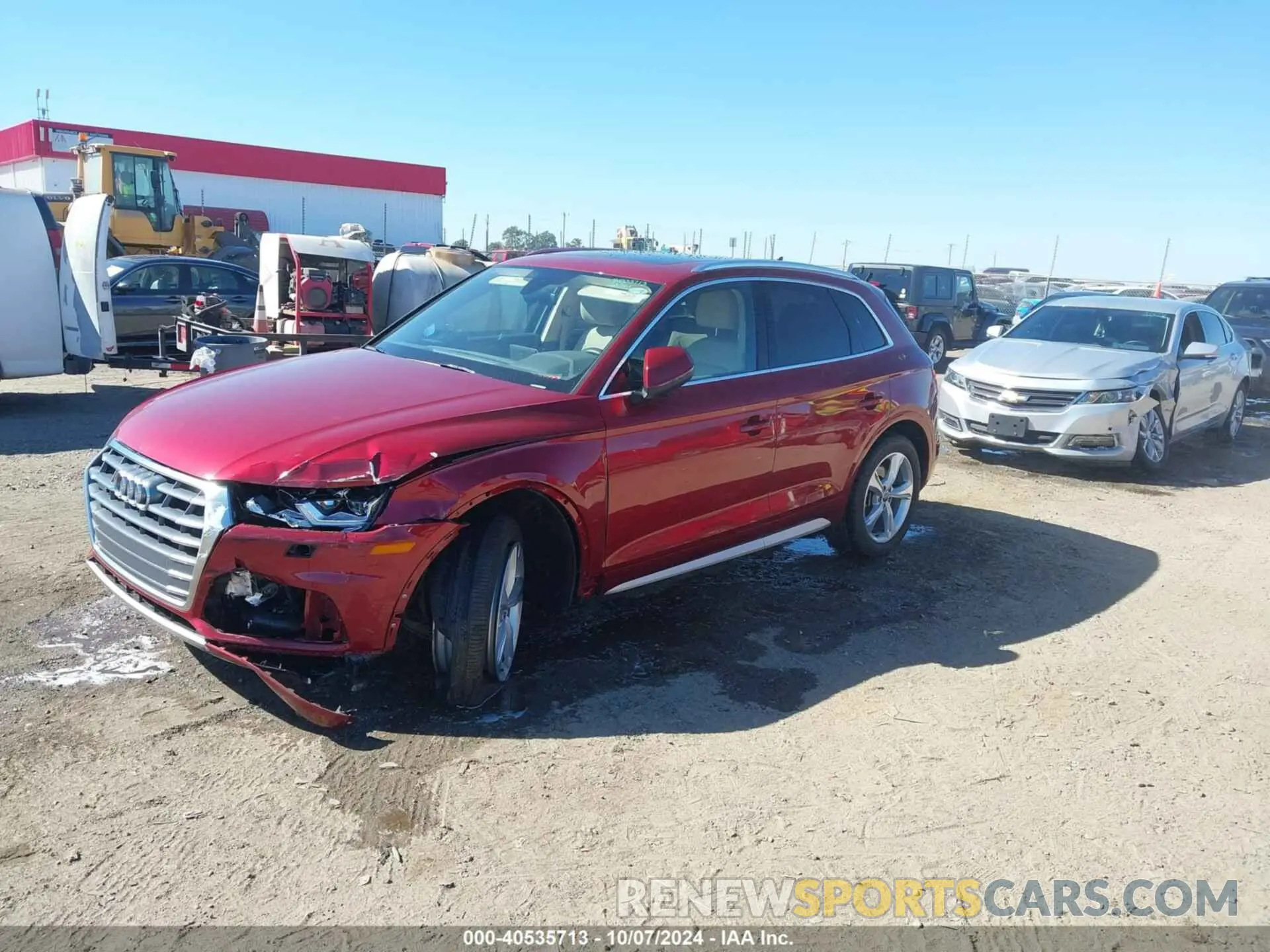 2 Photograph of a damaged car WA1BNAFY7L2025882 AUDI Q5 2020