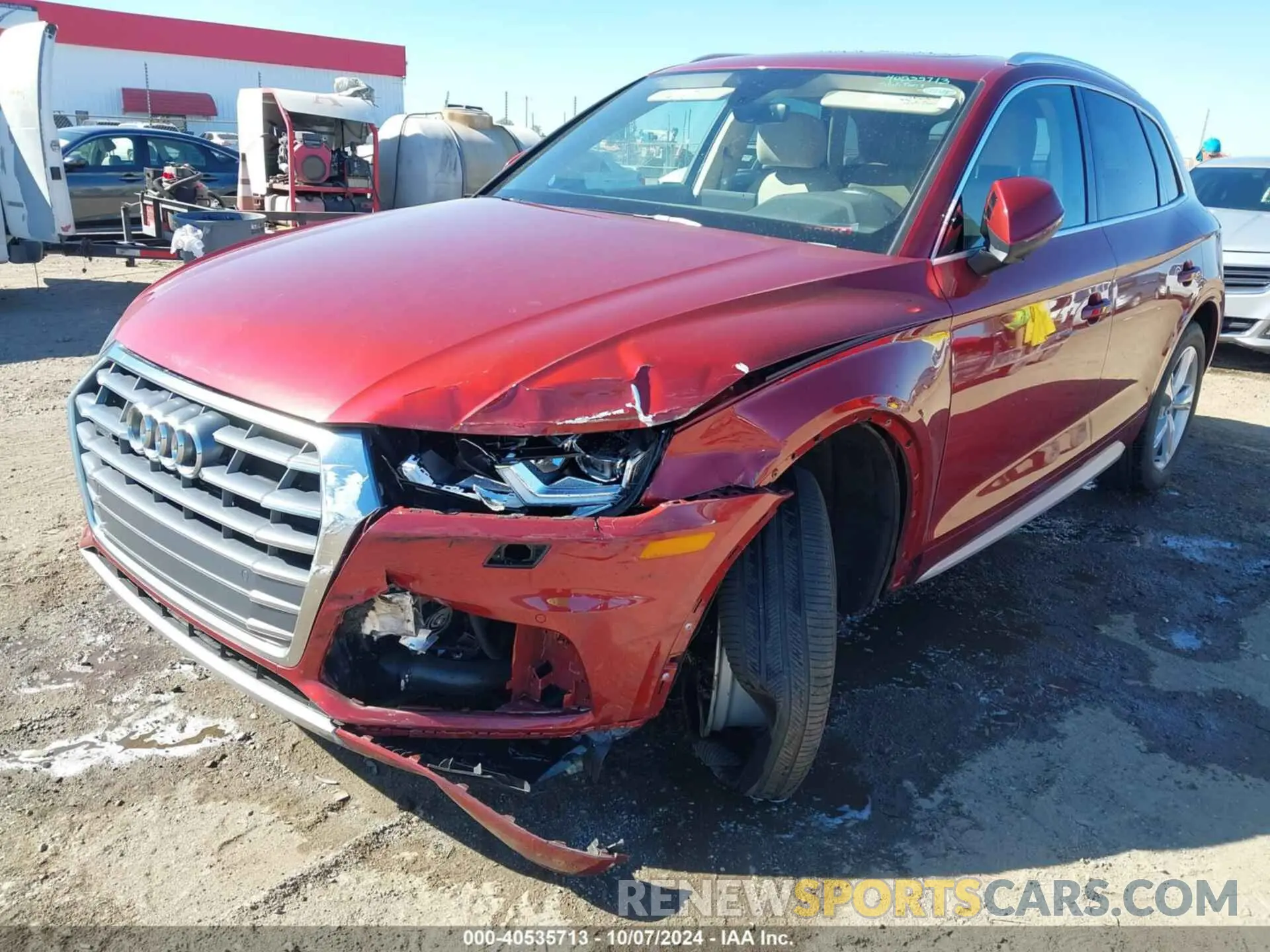6 Photograph of a damaged car WA1BNAFY7L2025882 AUDI Q5 2020