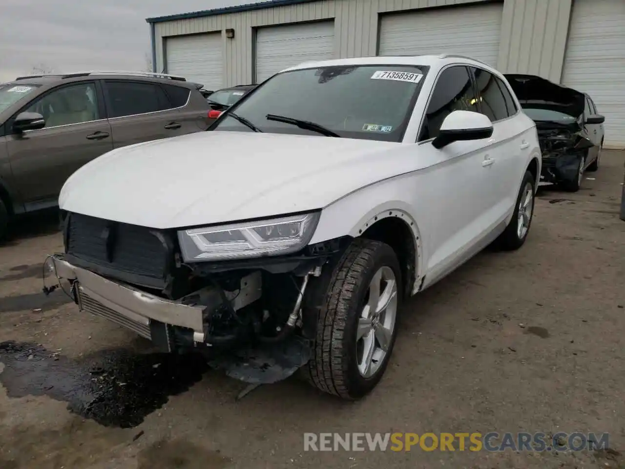 2 Photograph of a damaged car WA1BNAFY7L2058204 AUDI Q5 2020