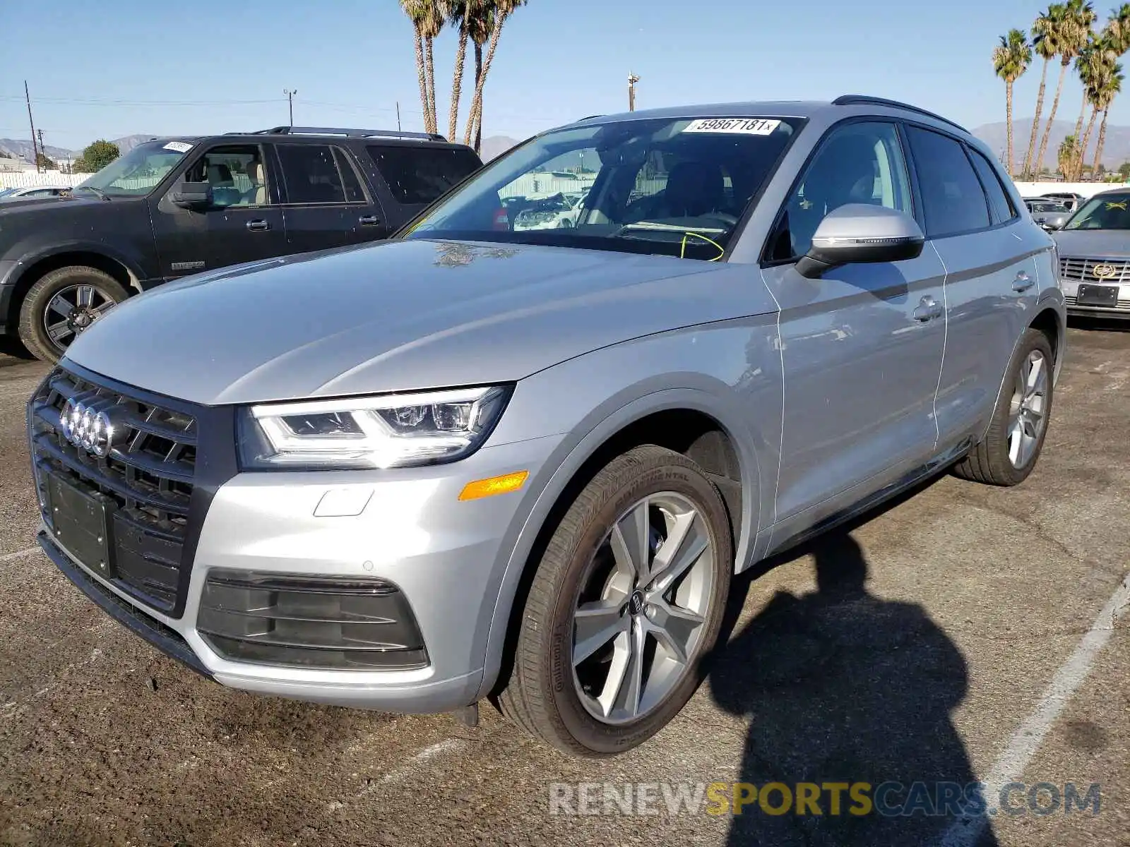 2 Photograph of a damaged car WA1BNAFY7L2061930 AUDI Q5 2020