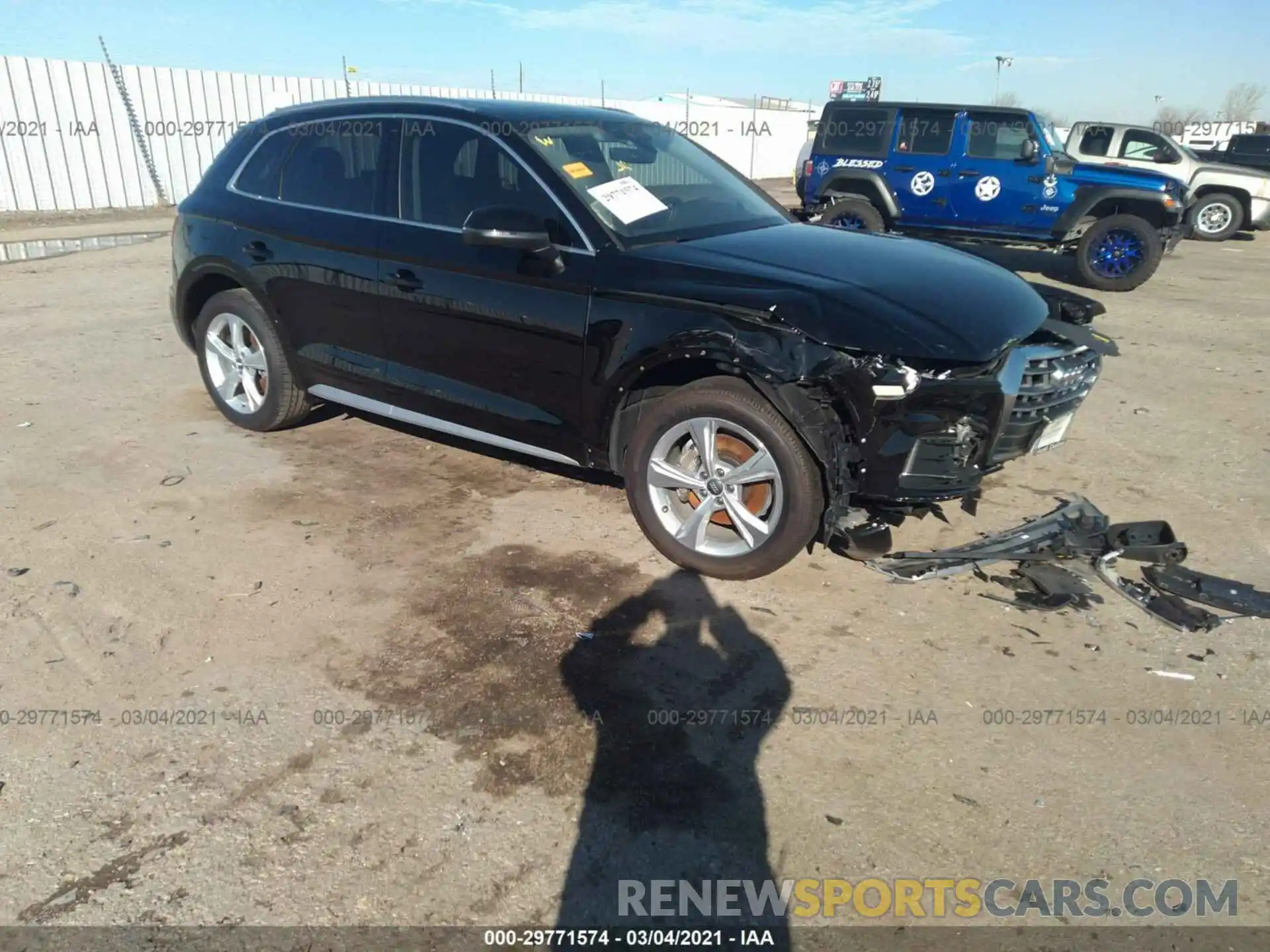 1 Photograph of a damaged car WA1BNAFY7L2072622 AUDI Q5 2020