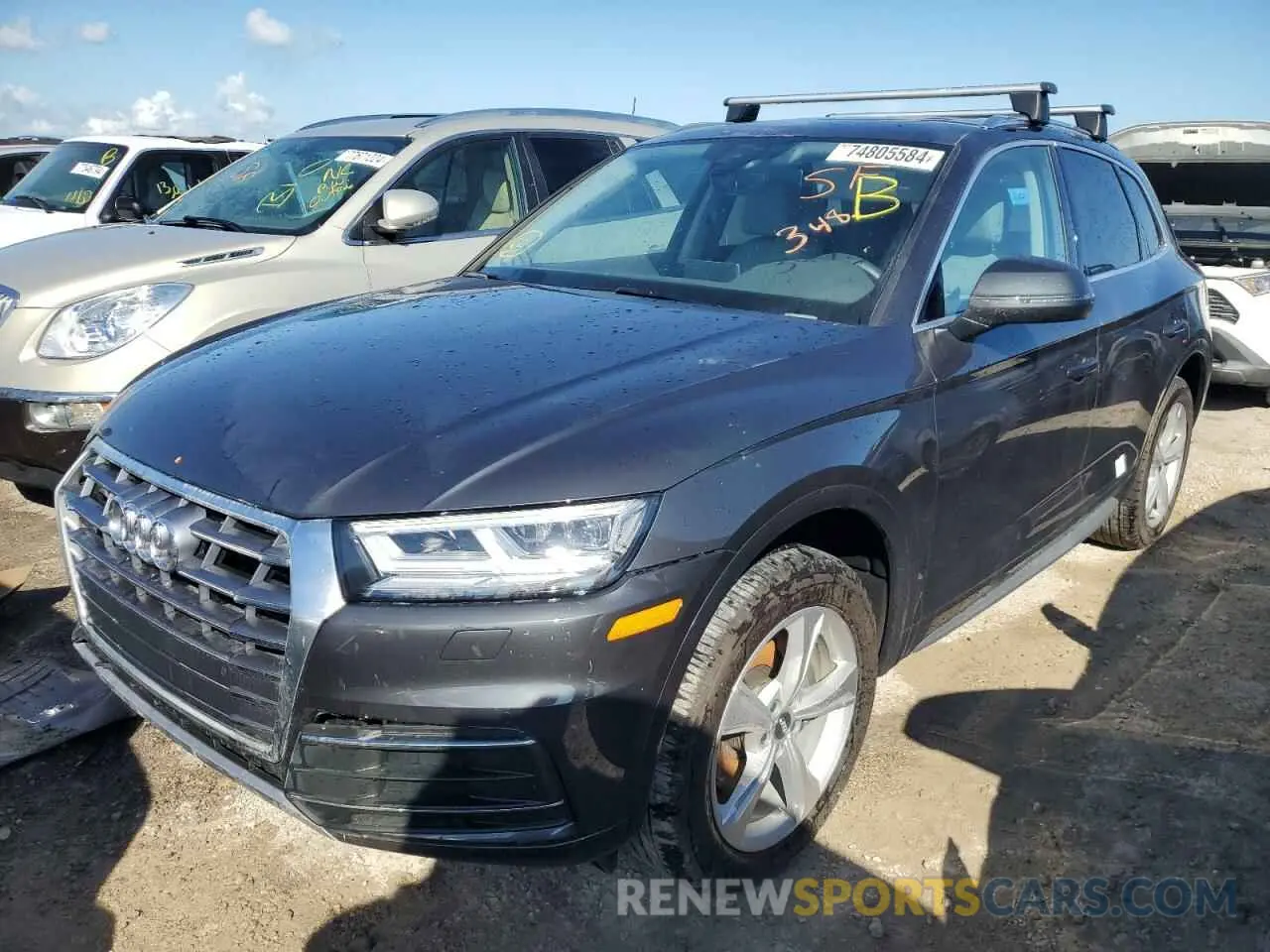 1 Photograph of a damaged car WA1BNAFY7L2077447 AUDI Q5 2020