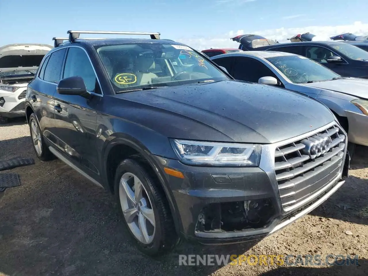4 Photograph of a damaged car WA1BNAFY7L2077447 AUDI Q5 2020