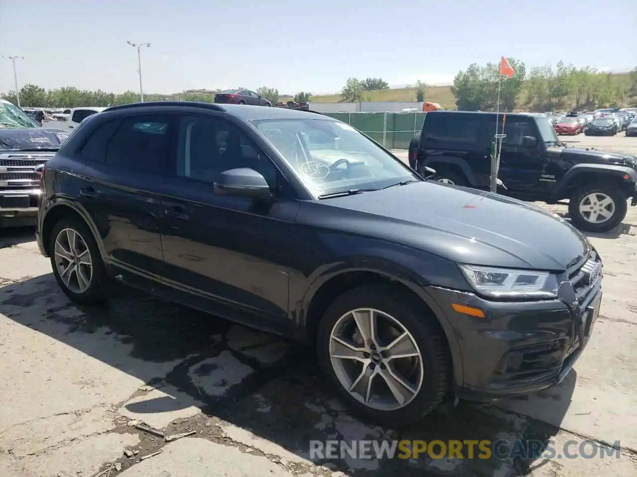 1 Photograph of a damaged car WA1BNAFY7L2094216 AUDI Q5 2020