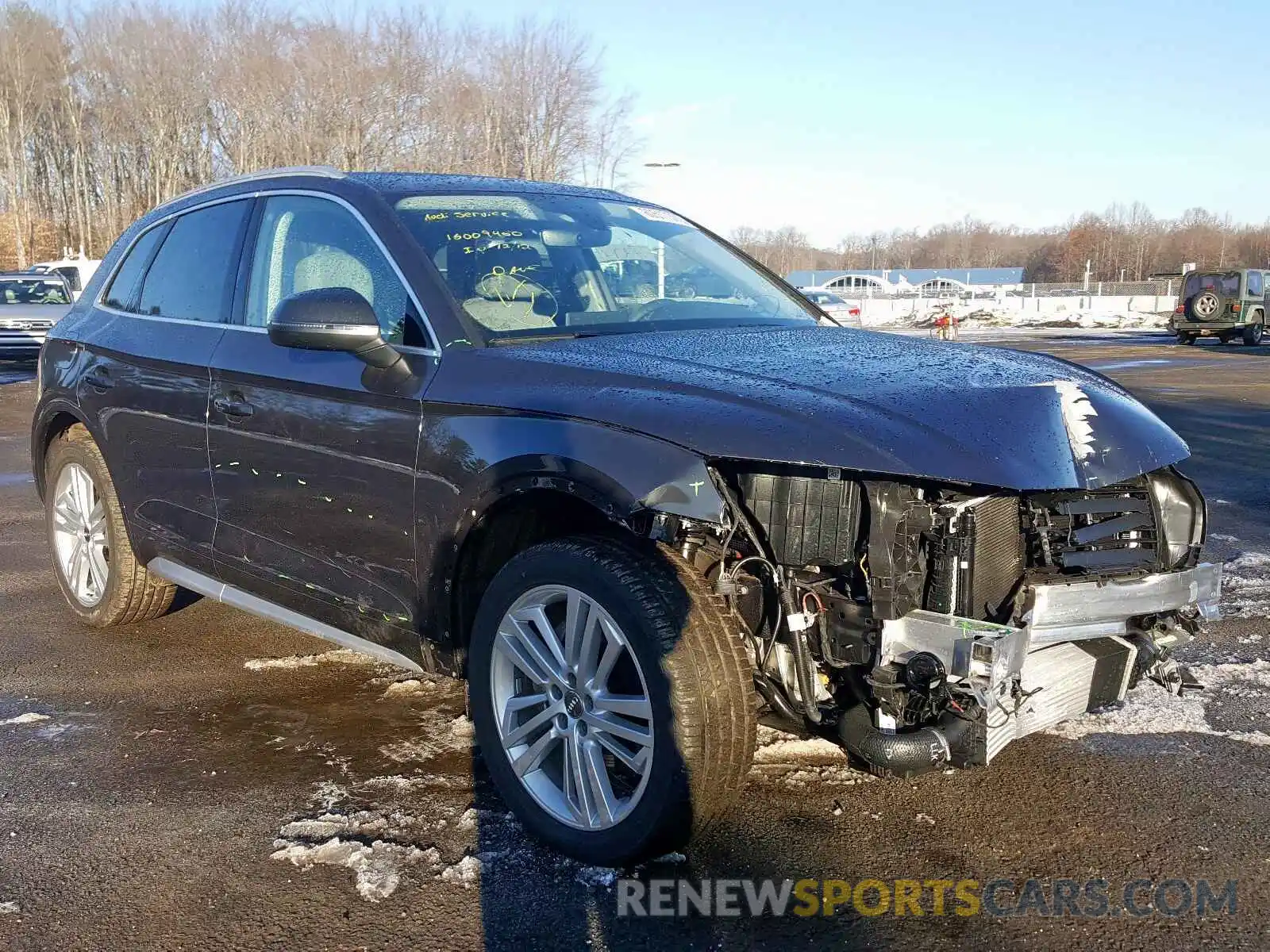 1 Photograph of a damaged car WA1BNAFY8L2010386 AUDI Q5 2020