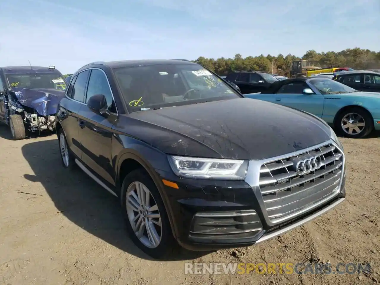 1 Photograph of a damaged car WA1BNAFY8L2041511 AUDI Q5 2020