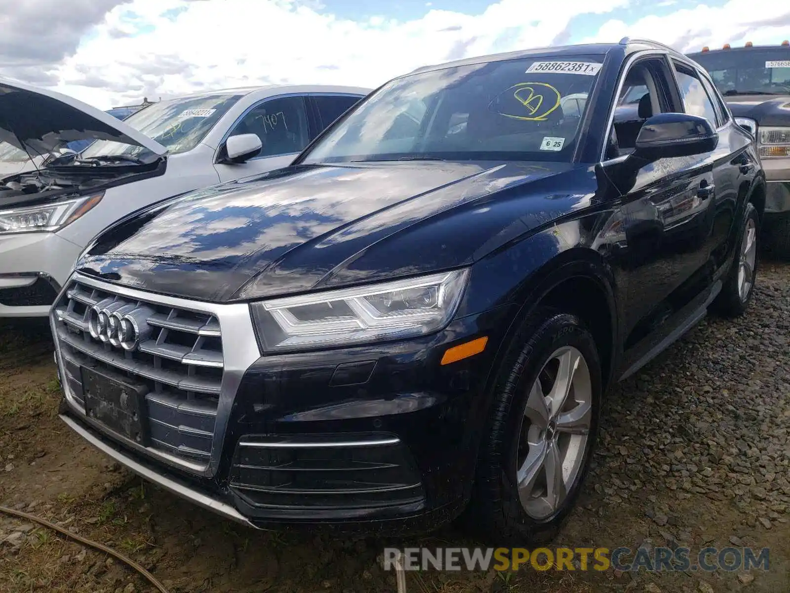 2 Photograph of a damaged car WA1BNAFY8L2059281 AUDI Q5 2020