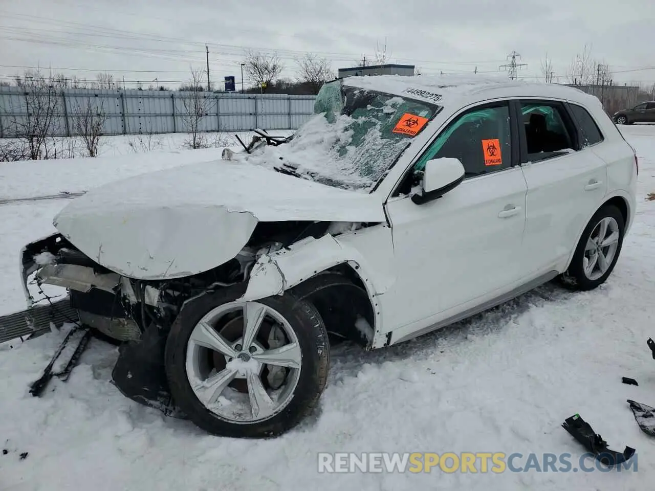 1 Photograph of a damaged car WA1BNAFY8L2061208 AUDI Q5 2020