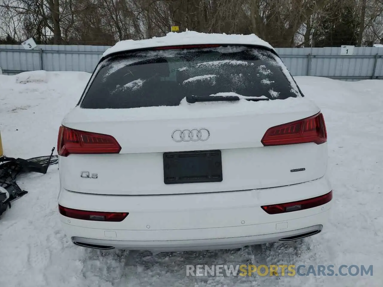 6 Photograph of a damaged car WA1BNAFY8L2061208 AUDI Q5 2020