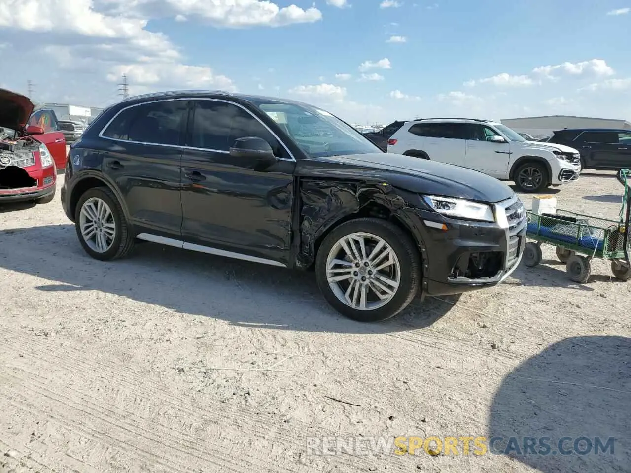 4 Photograph of a damaged car WA1BNAFY8L2071513 AUDI Q5 2020