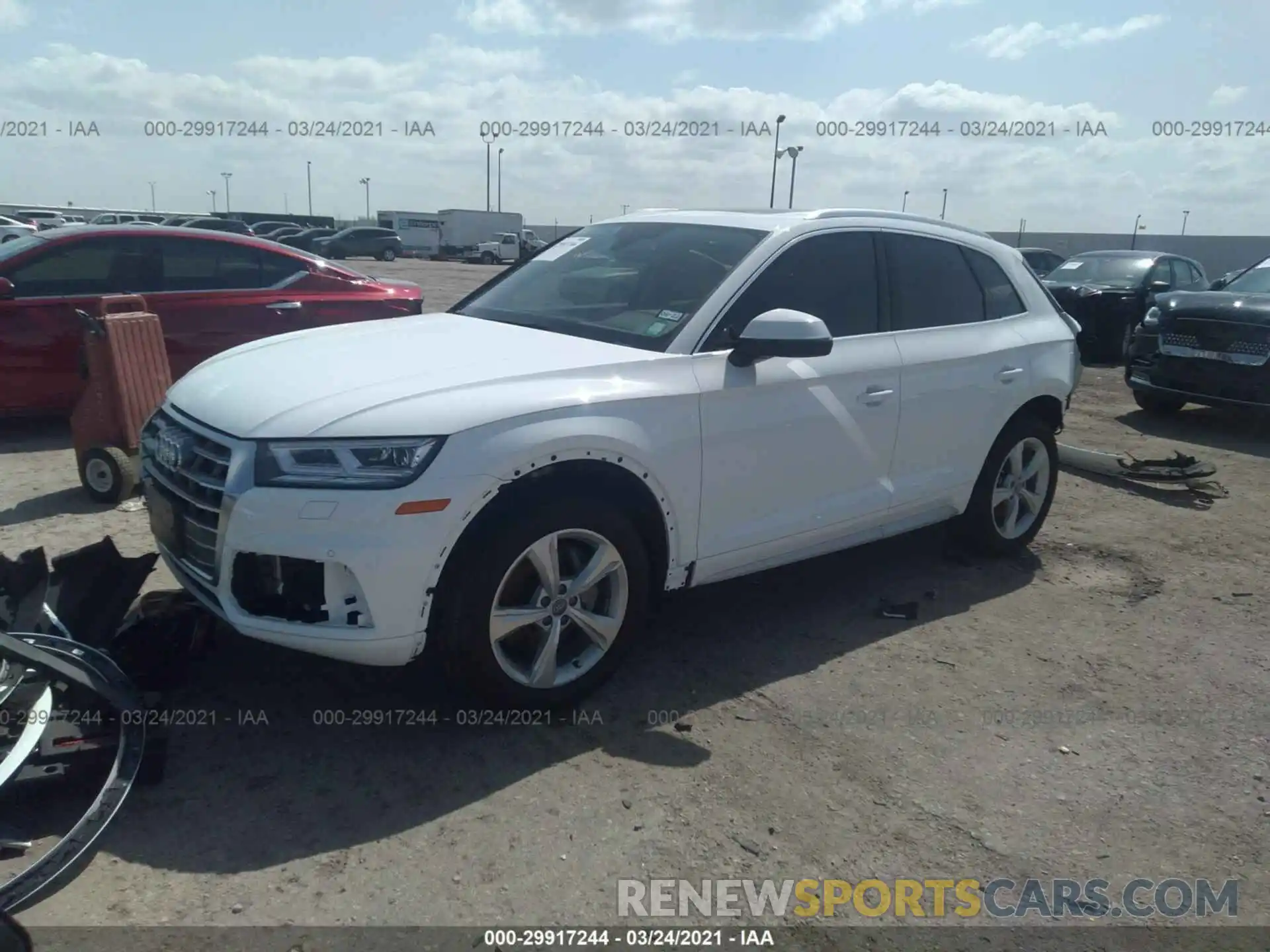 2 Photograph of a damaged car WA1BNAFY8L2072984 AUDI Q5 2020