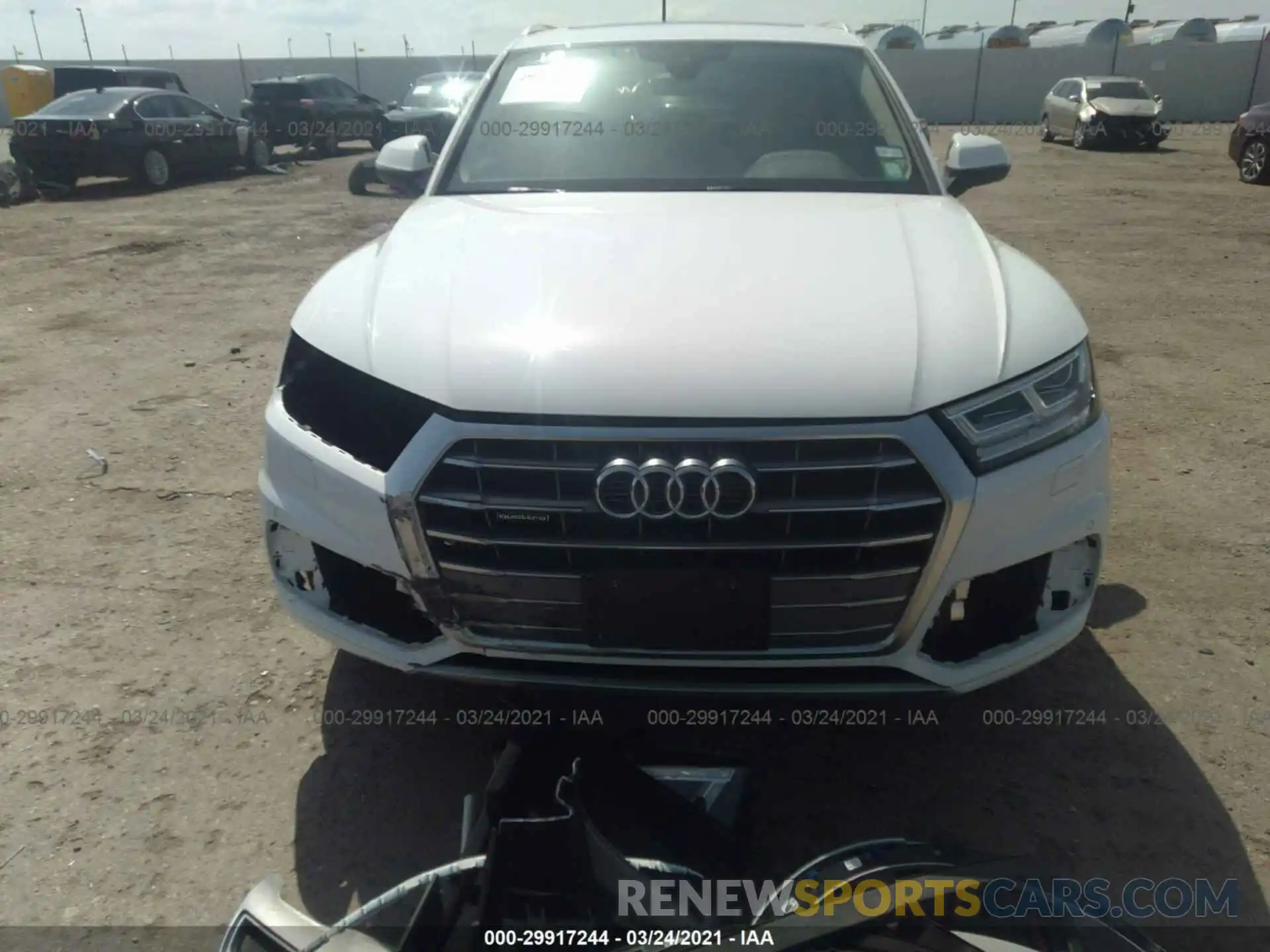 6 Photograph of a damaged car WA1BNAFY8L2072984 AUDI Q5 2020