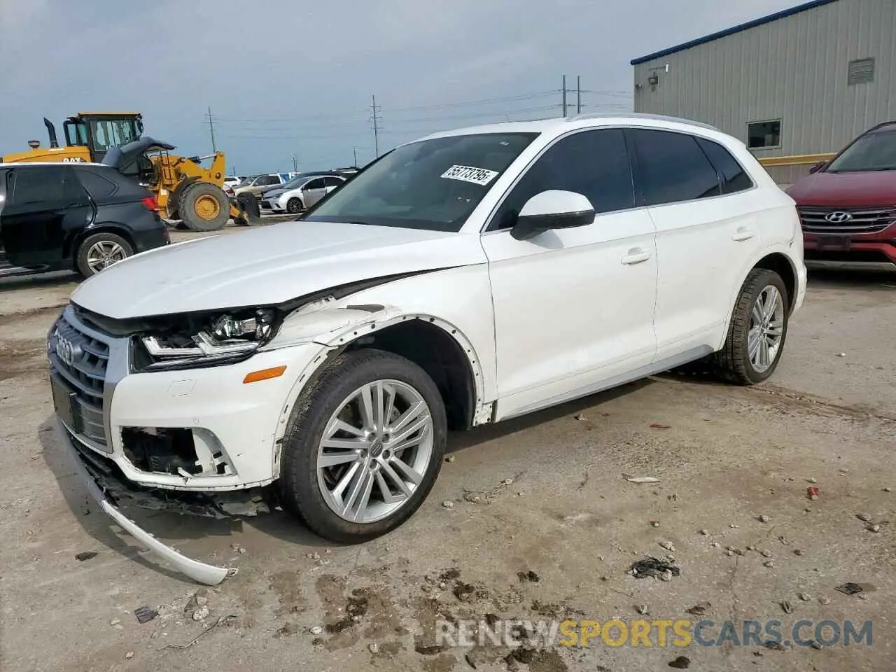 1 Photograph of a damaged car WA1BNAFY9L2024071 AUDI Q5 2020