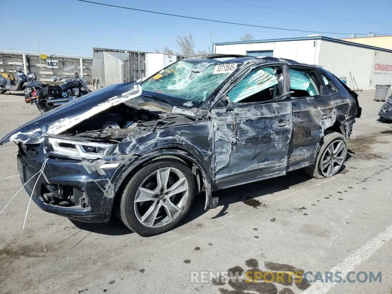 1 Photograph of a damaged car WA1BNAFY9L2036849 AUDI Q5 2020