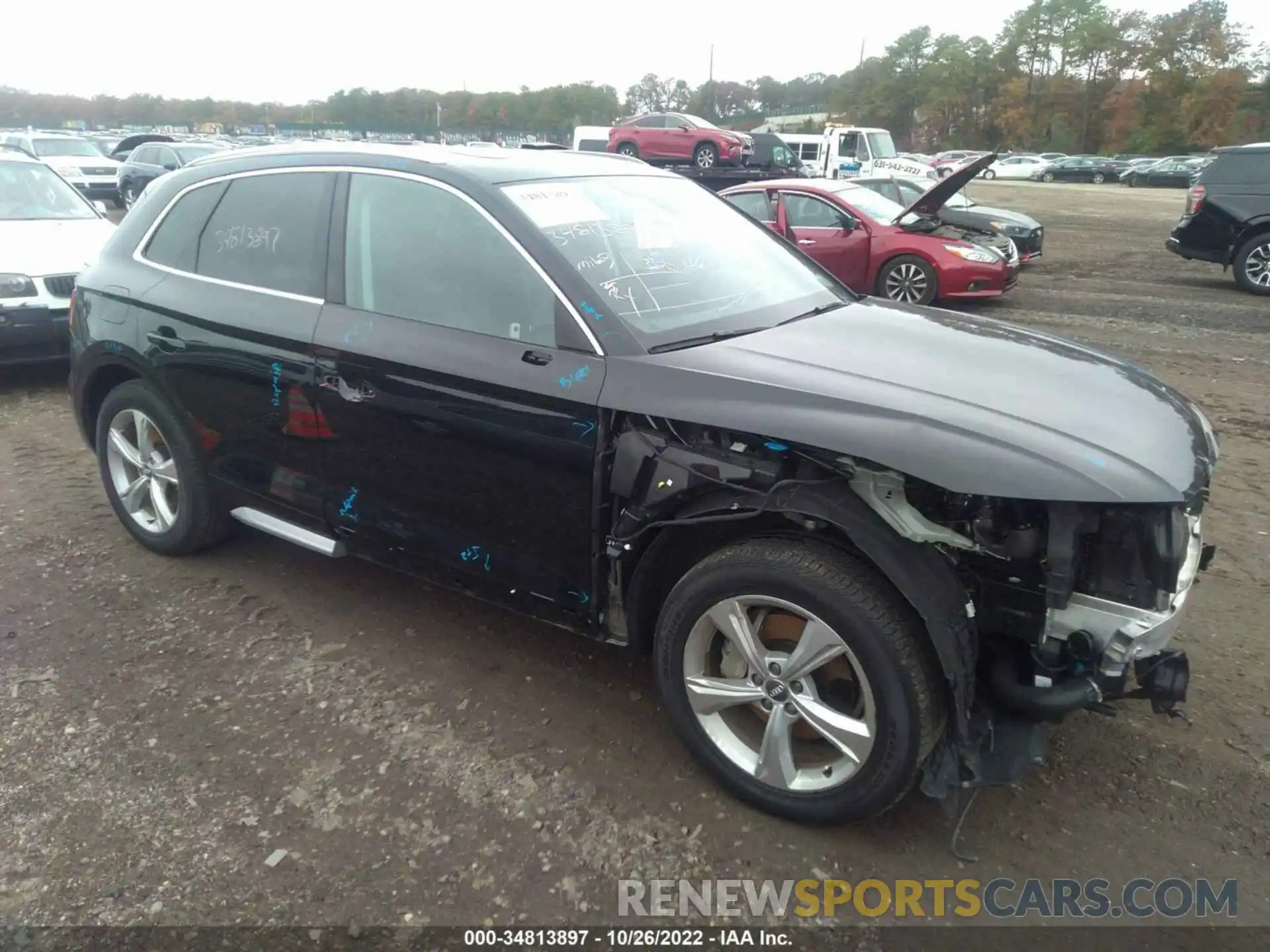 1 Photograph of a damaged car WA1BNAFY9L2054705 AUDI Q5 2020