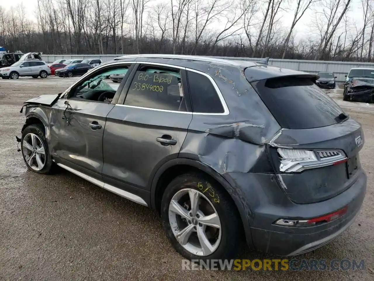 3 Photograph of a damaged car WA1BNAFY9L2100789 AUDI Q5 2020