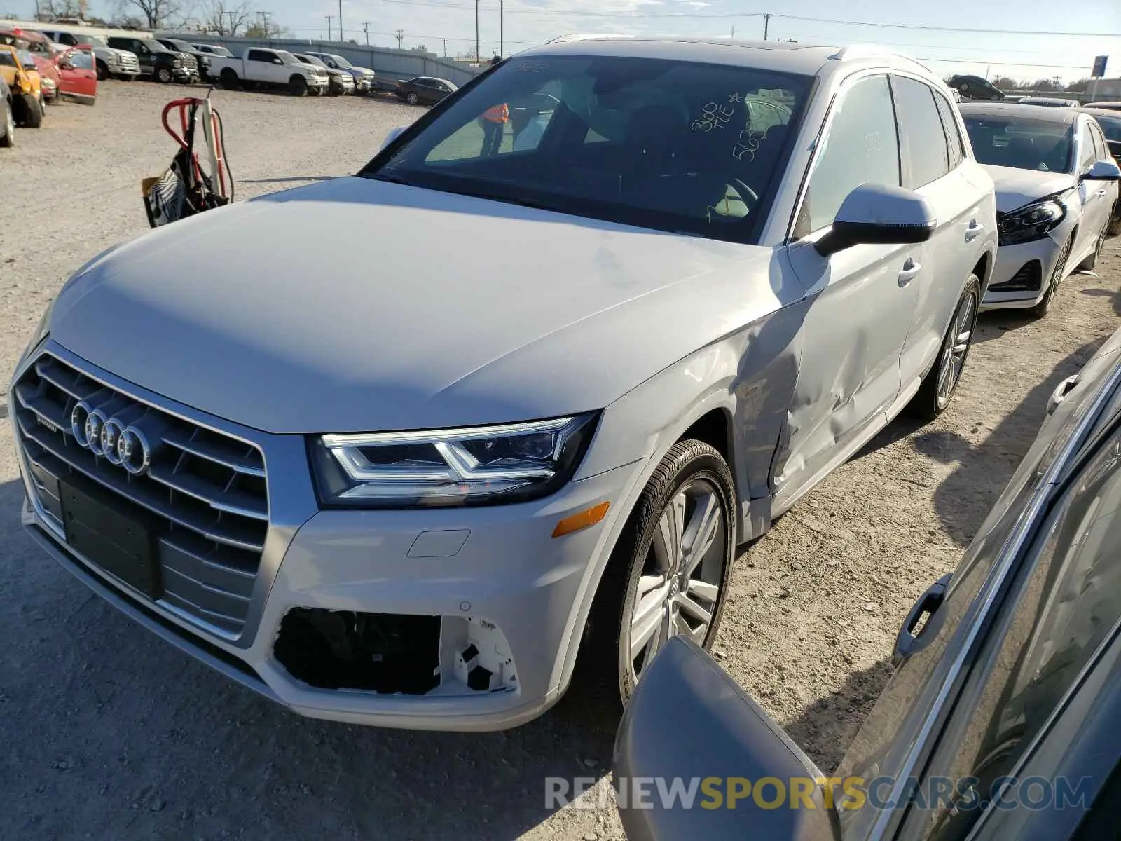 2 Photograph of a damaged car WA1BNAFY9L2110822 AUDI Q5 2020