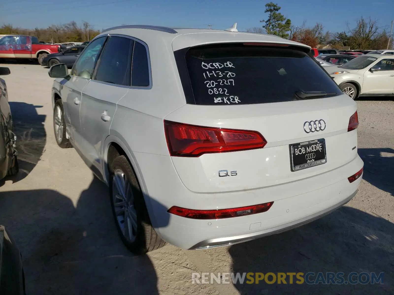 3 Photograph of a damaged car WA1BNAFY9L2110822 AUDI Q5 2020