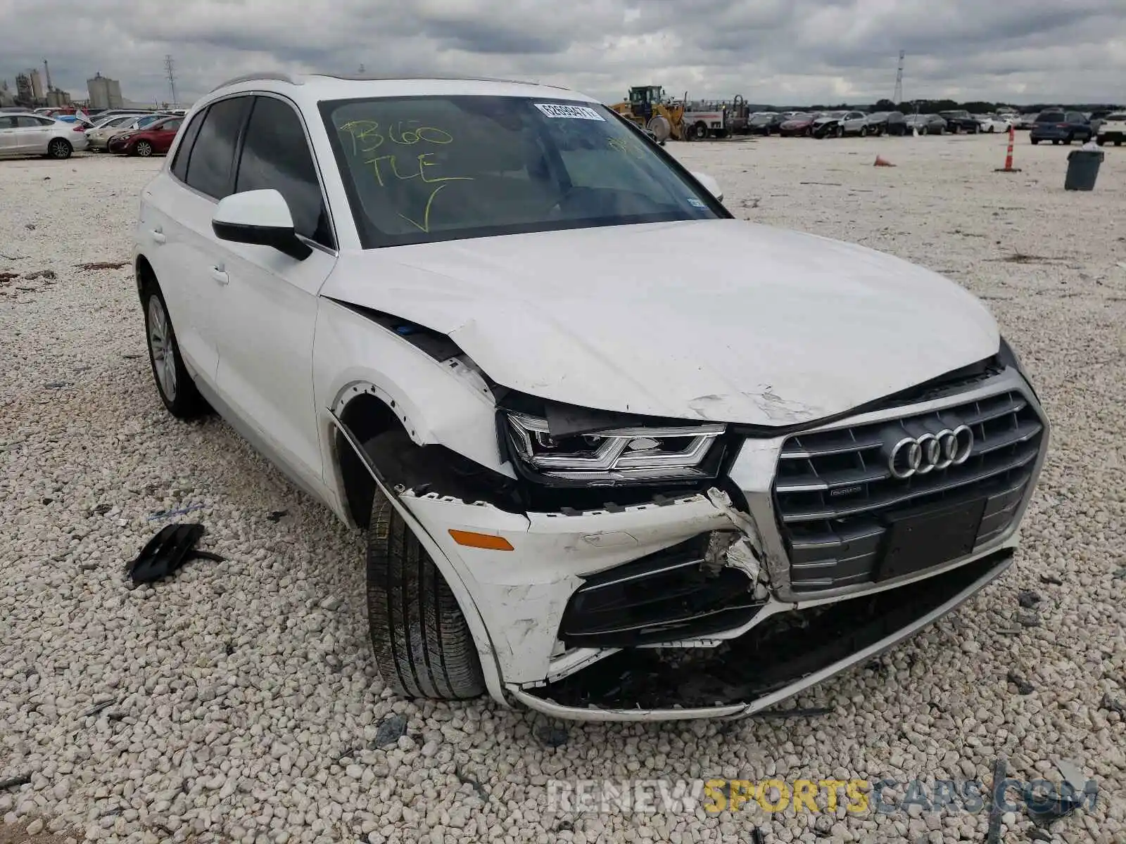 1 Photograph of a damaged car WA1BNAFYXL2016805 AUDI Q5 2020