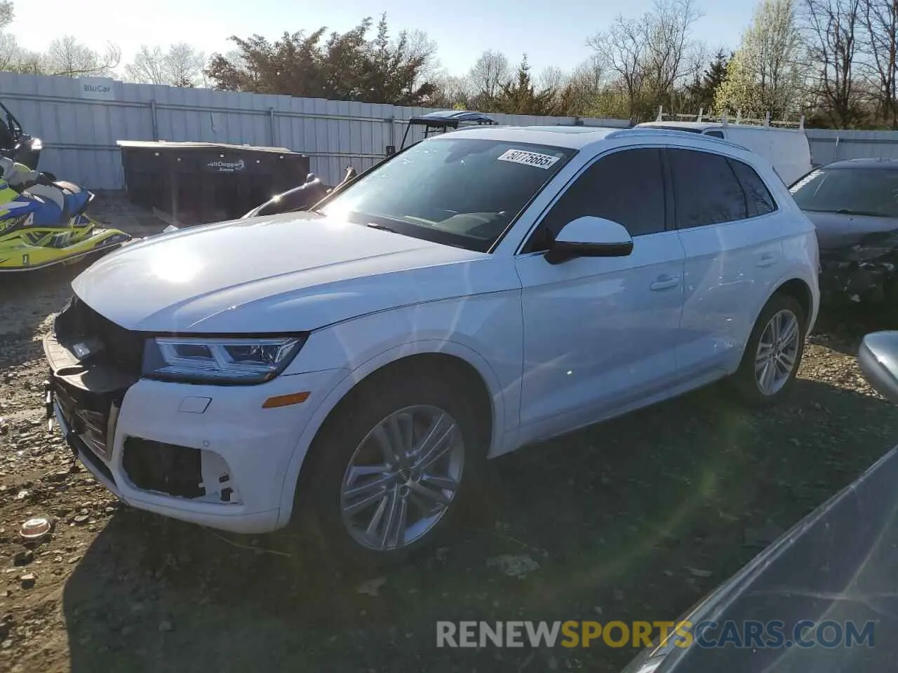 1 Photograph of a damaged car WA1BNAFYXL2032650 AUDI Q5 2020
