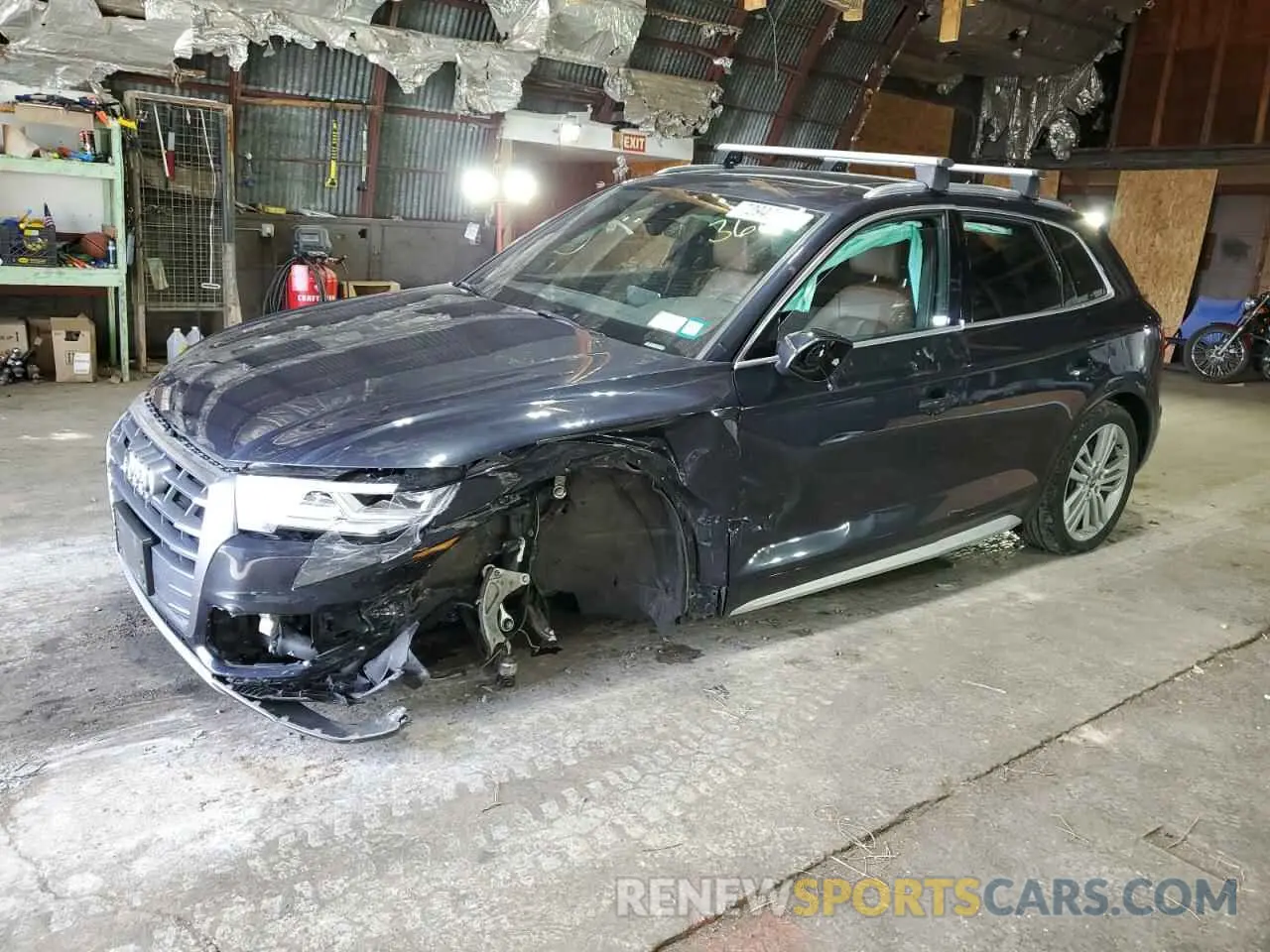 1 Photograph of a damaged car WA1BNAFYXL2037475 AUDI Q5 2020