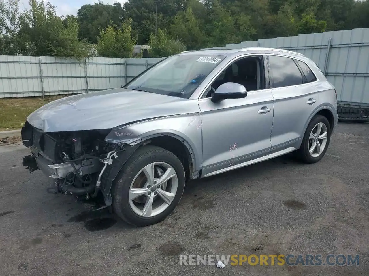 1 Photograph of a damaged car WA1BNAFYXL2051344 AUDI Q5 2020