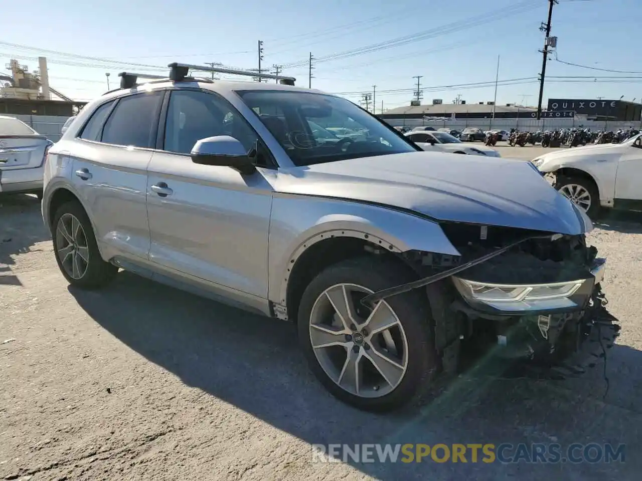 4 Photograph of a damaged car WA1BNAFYXL2068872 AUDI Q5 2020