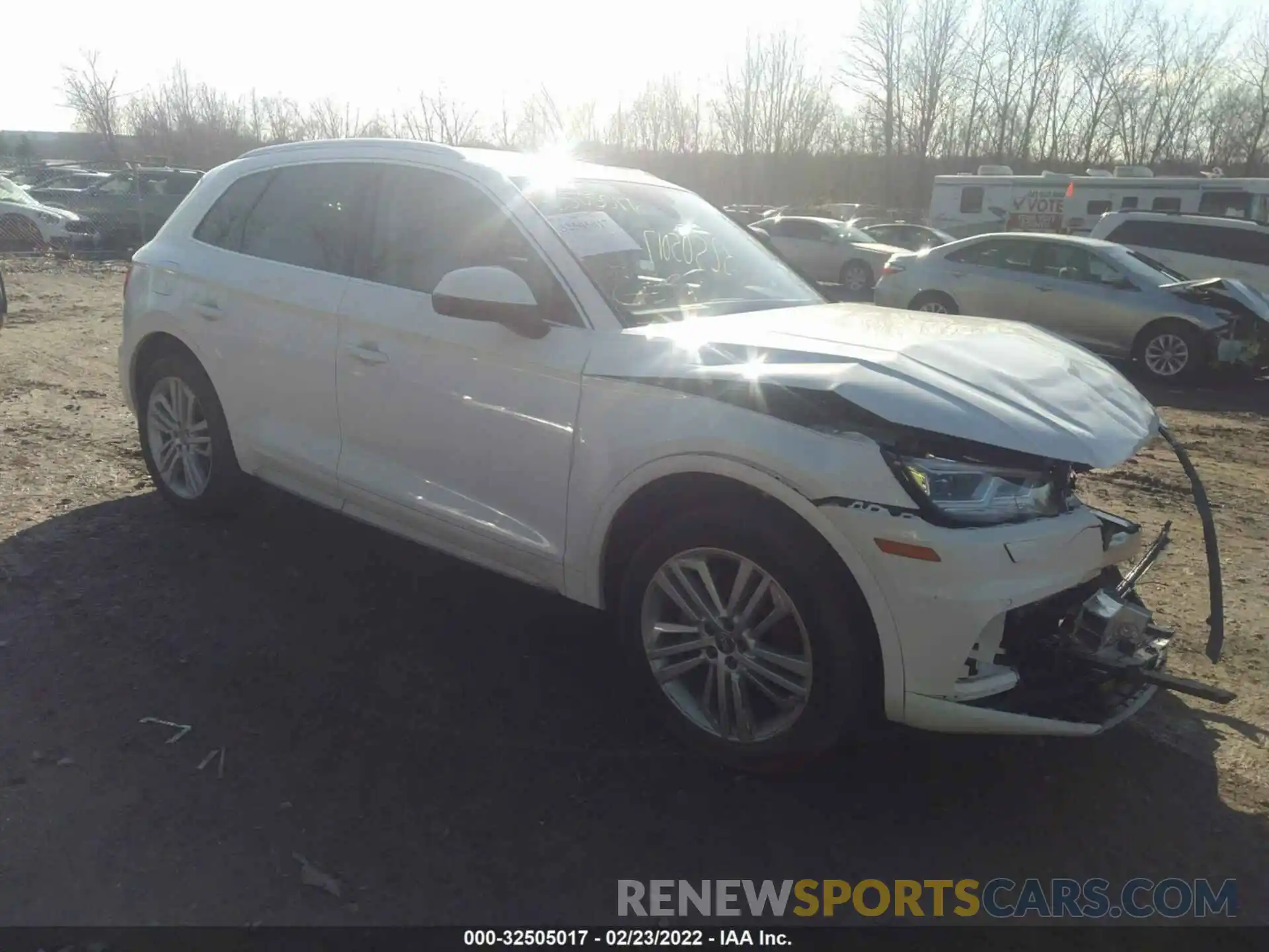 1 Photograph of a damaged car WA1BNAFYXL2085851 AUDI Q5 2020