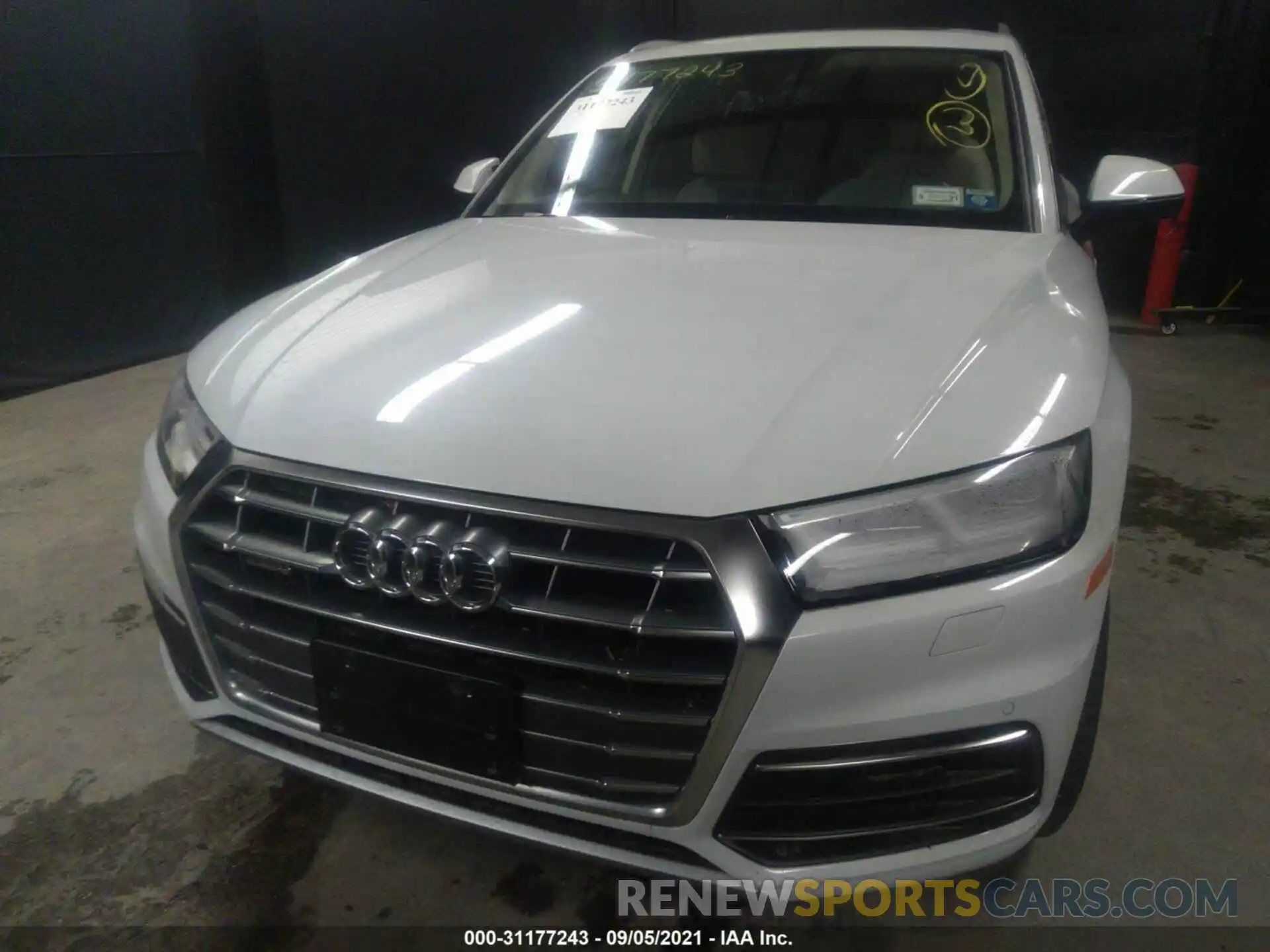 6 Photograph of a damaged car WA1BNAFYXL2090886 AUDI Q5 2020