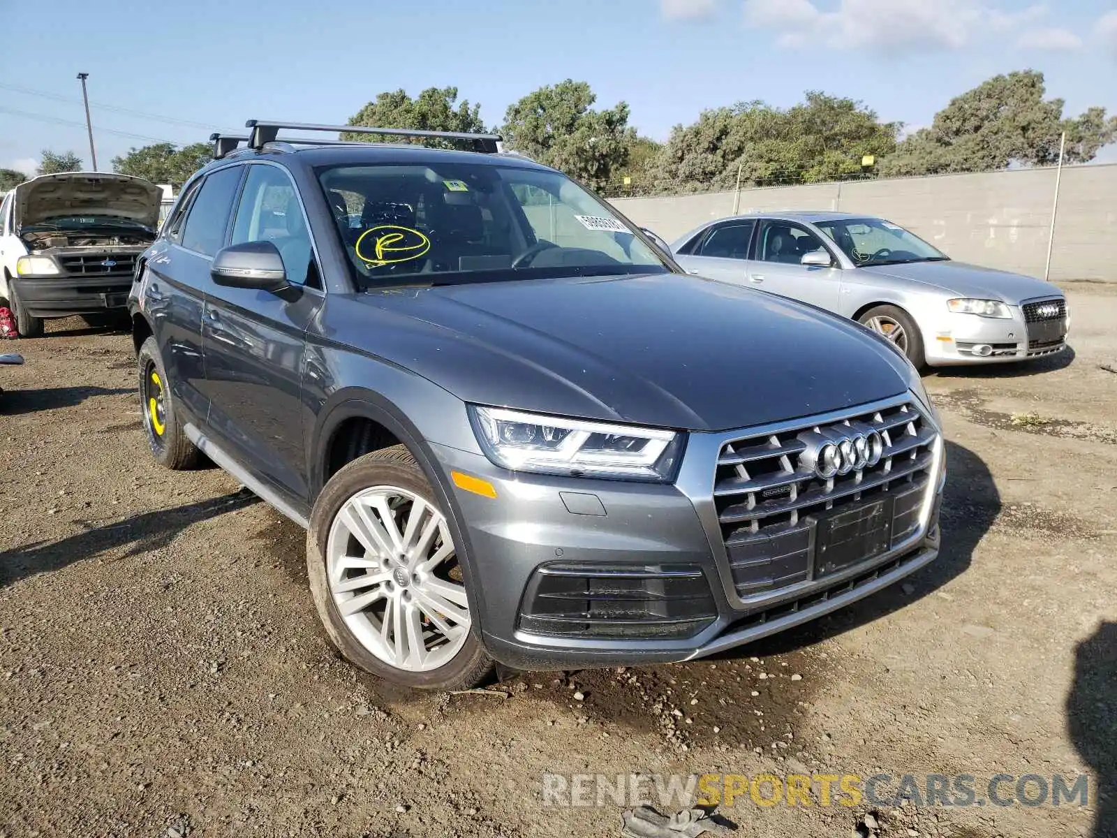 1 Photograph of a damaged car WA1BNAFYXL2099135 AUDI Q5 2020