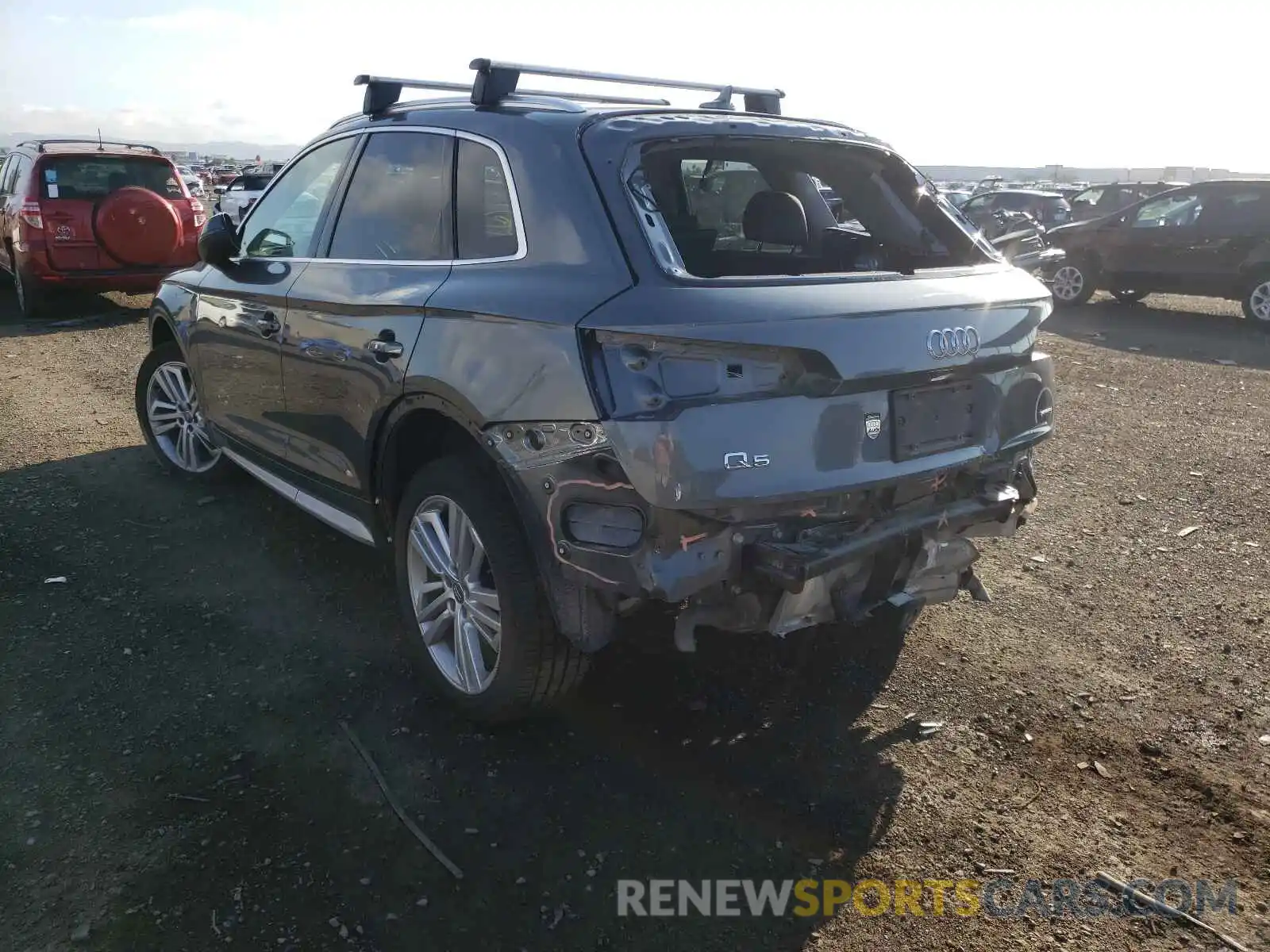 3 Photograph of a damaged car WA1BNAFYXL2099135 AUDI Q5 2020